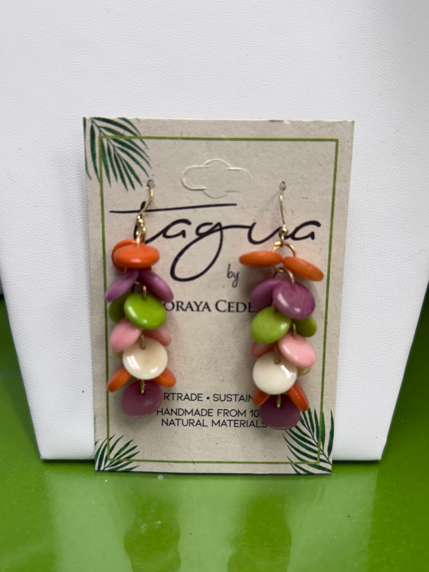Tagua Eloisa Earrings
