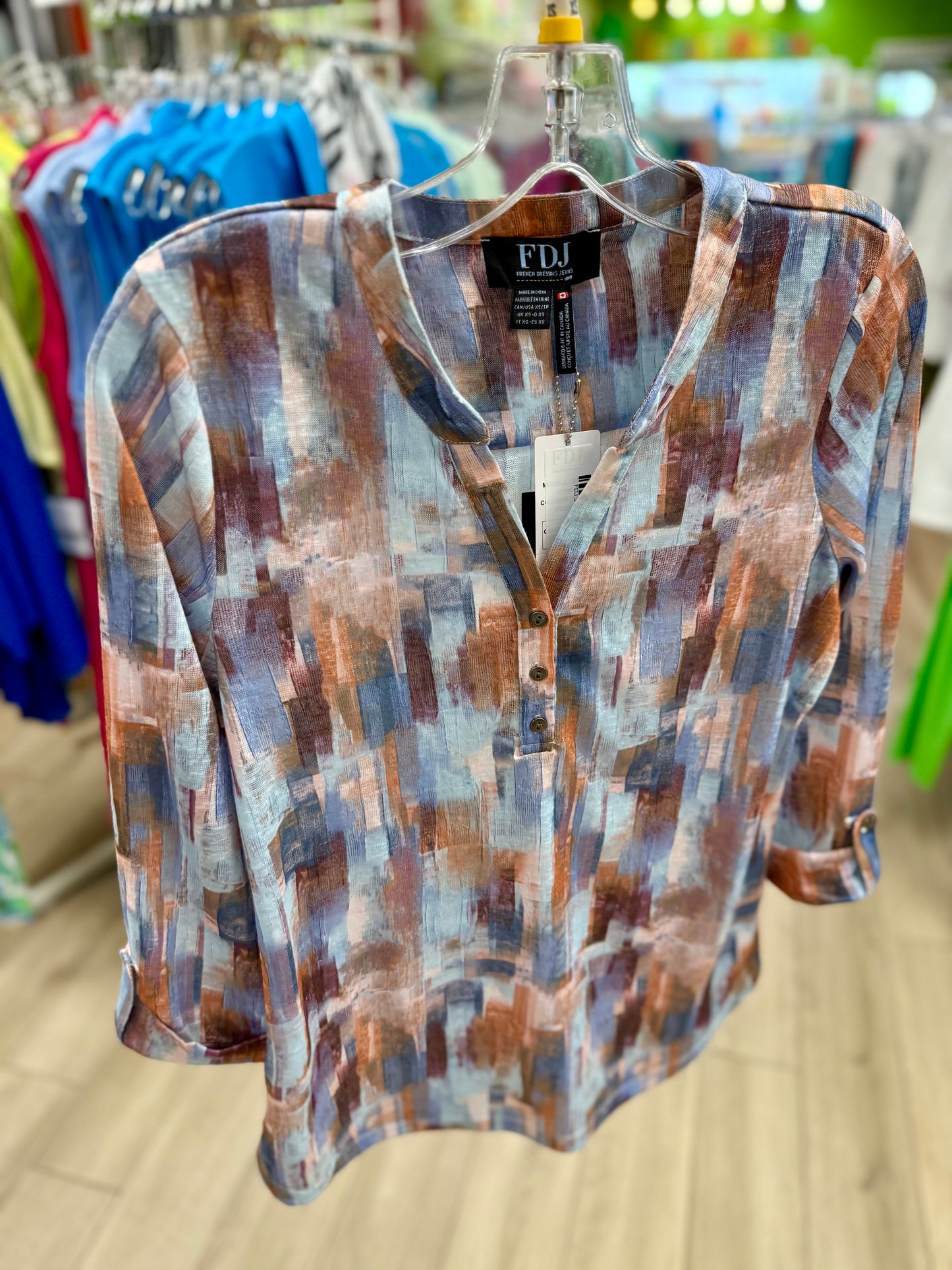 FDJ 3771451 Rookery Print Top