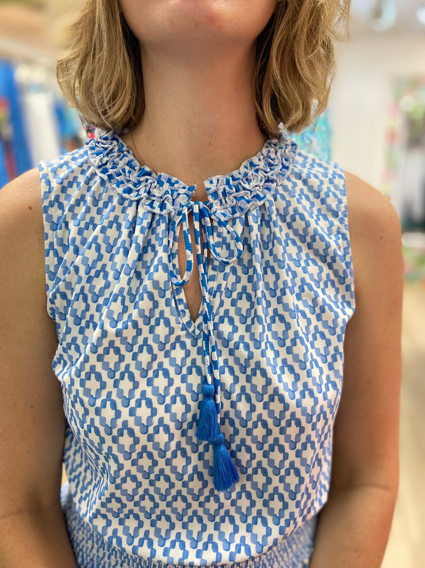 Cabana Life UPF Smocked Waist Dress