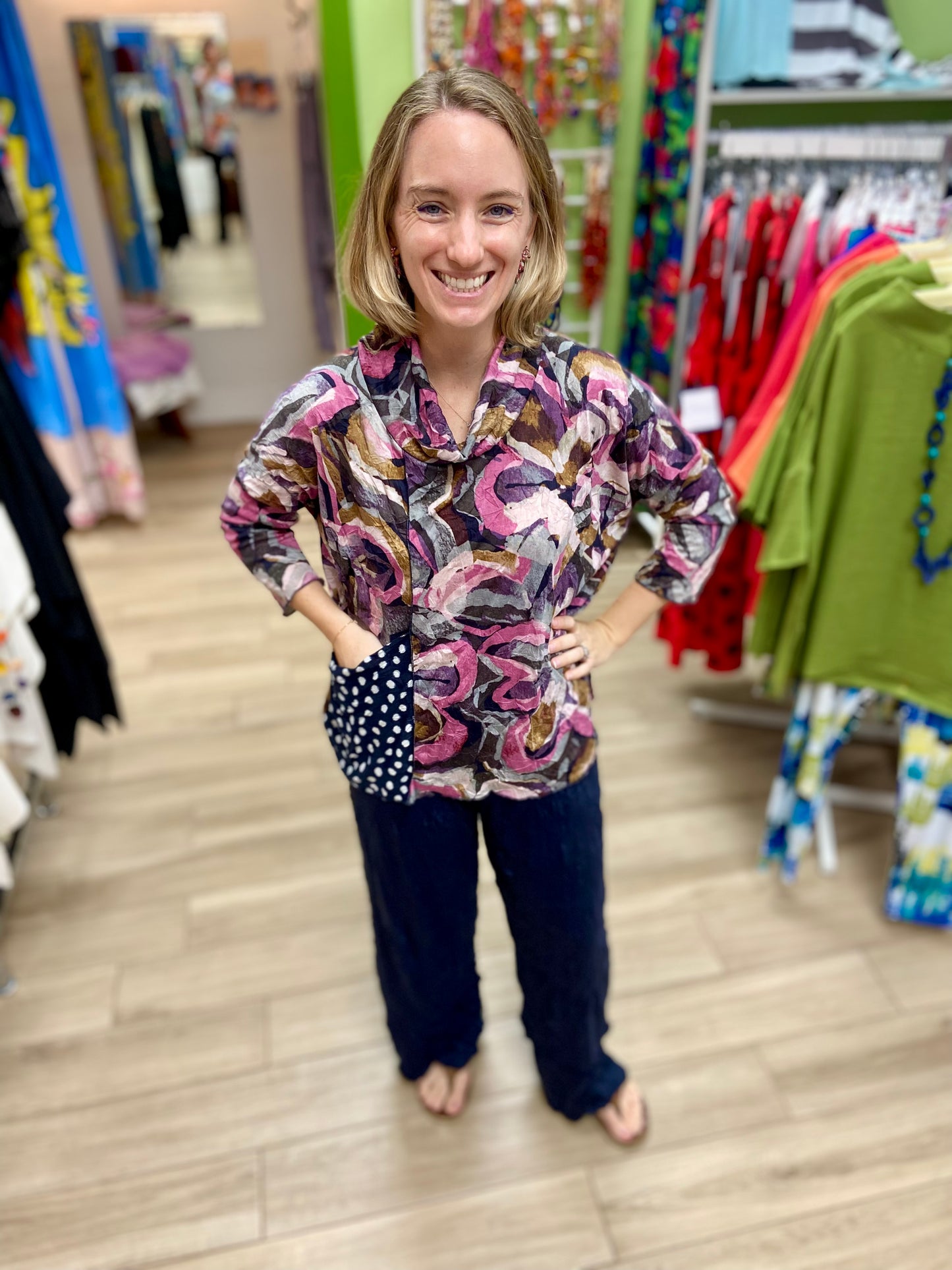 Vine Street 202 Crinkle Pant