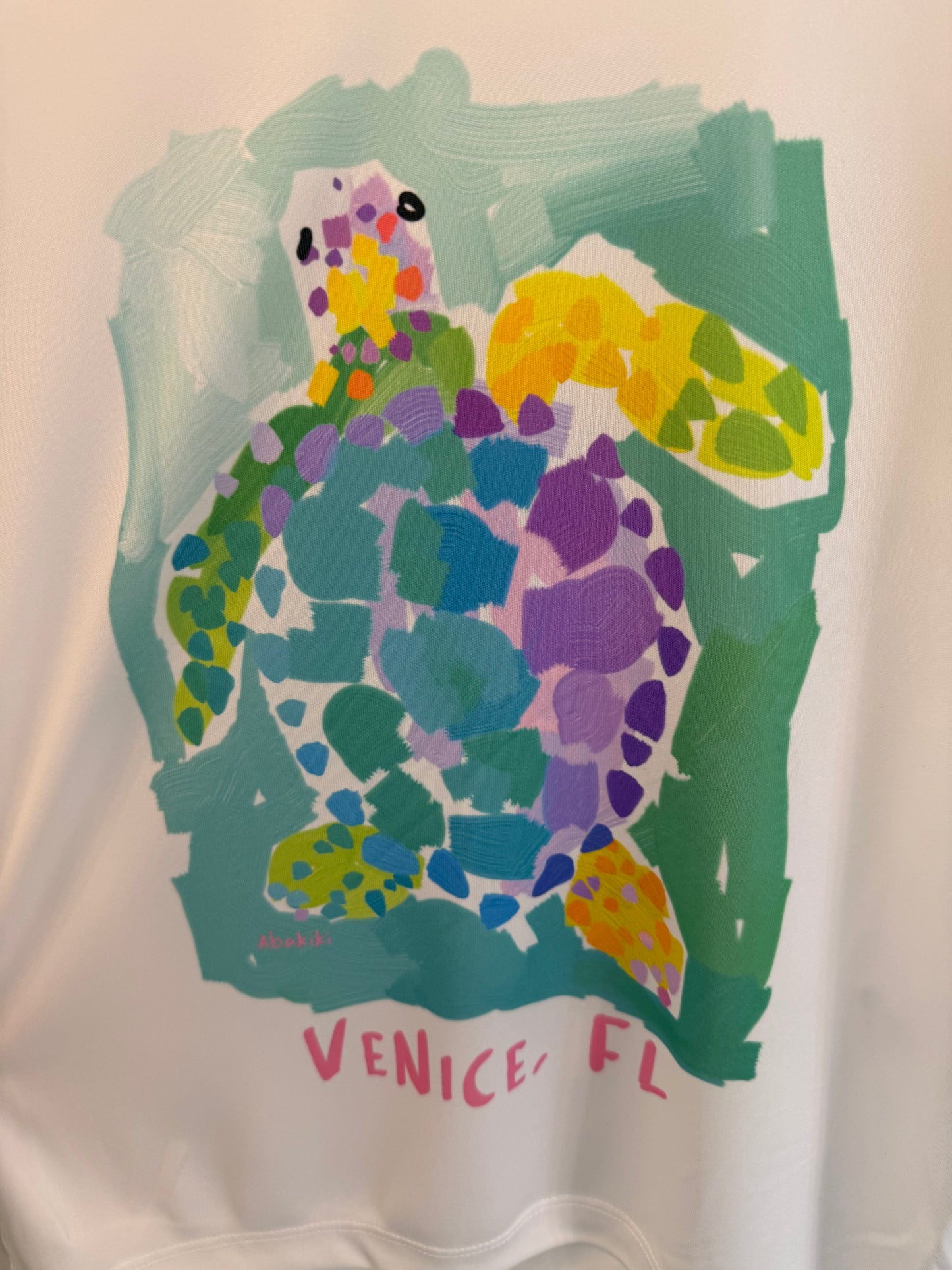 Abakiki Treasure Island Turtle UPF Top