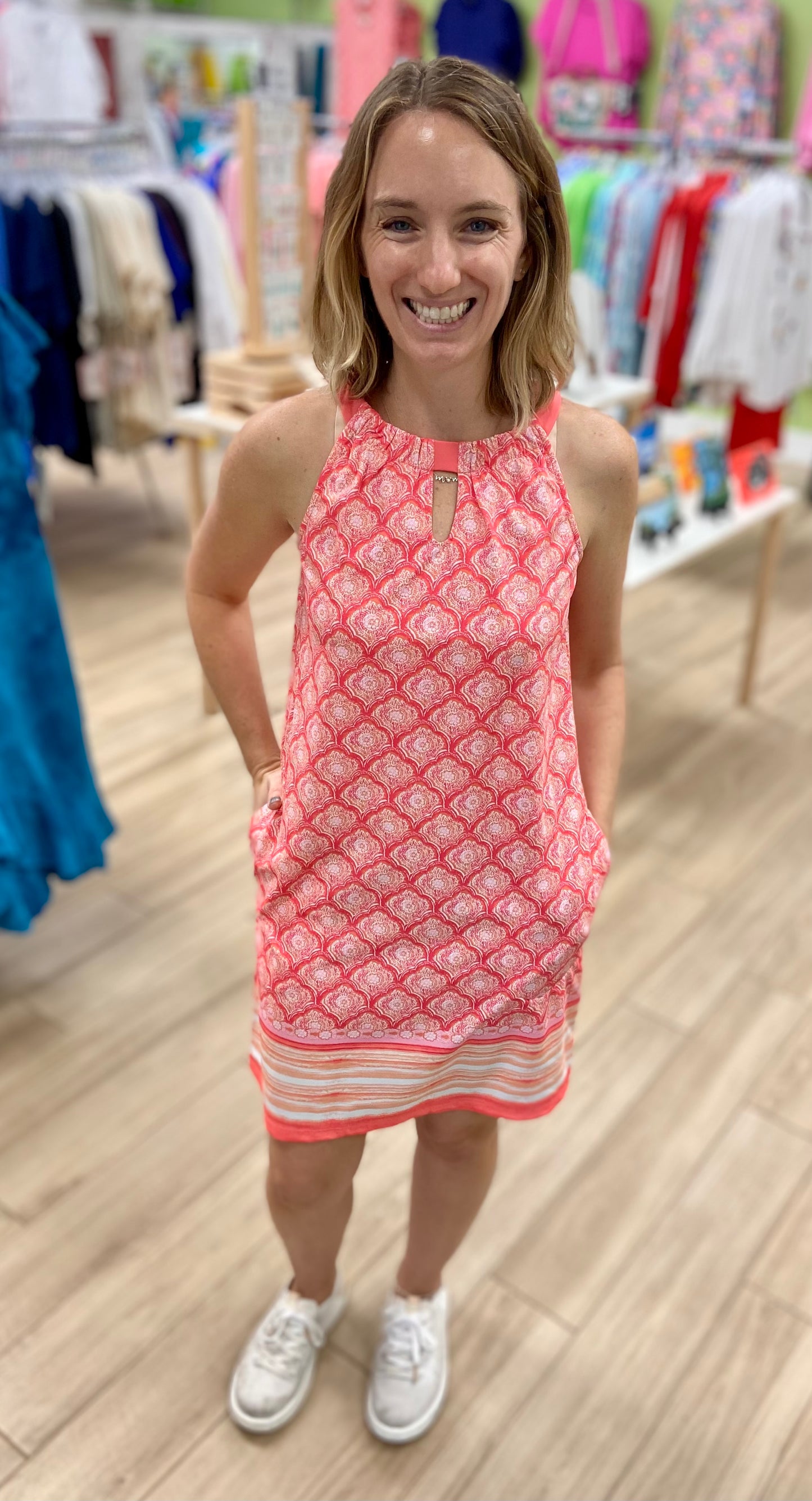 Cabana Life UPF Key Hole Dress