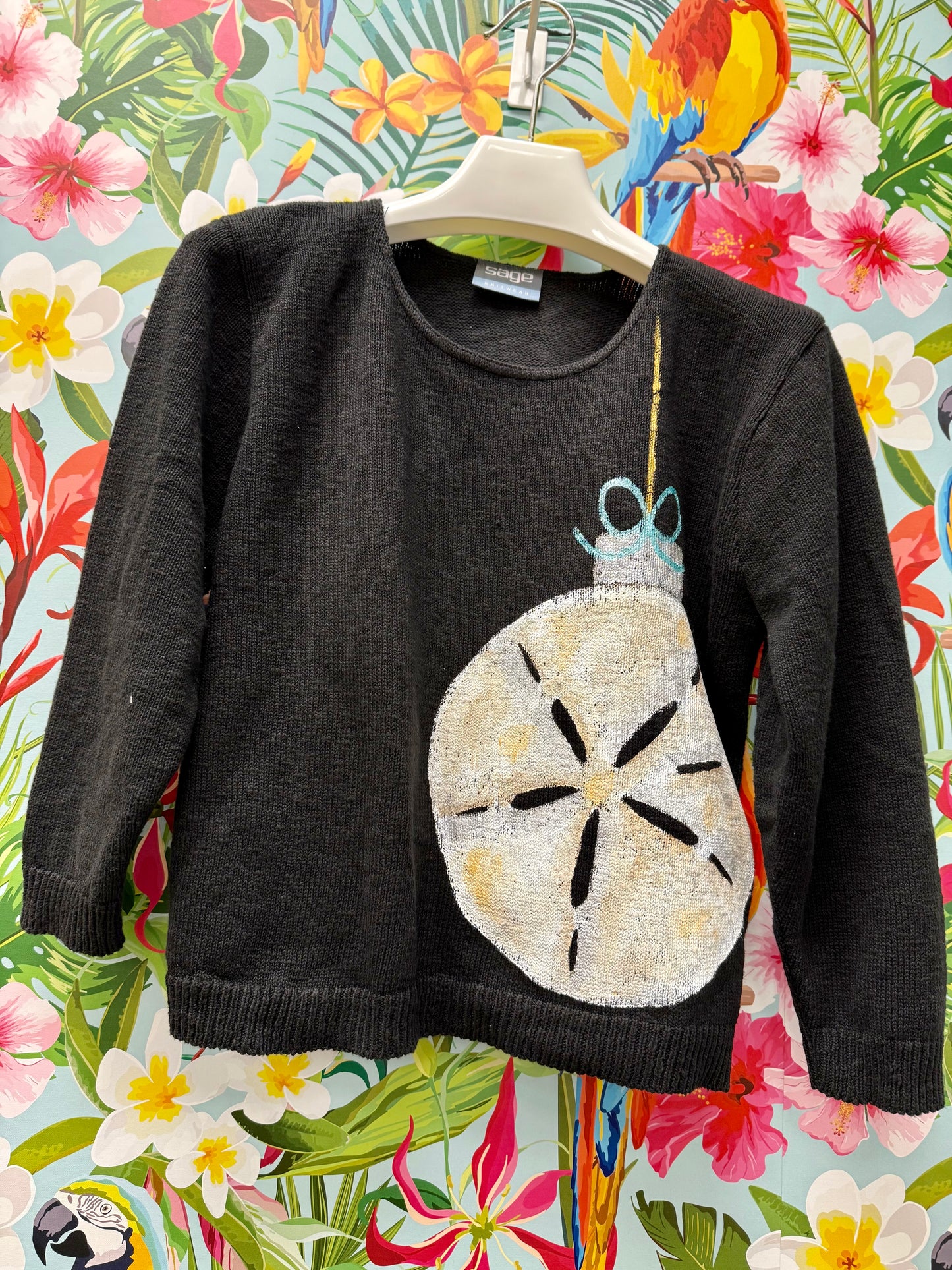 MoMo Sweater - Sand Dollar Ornament