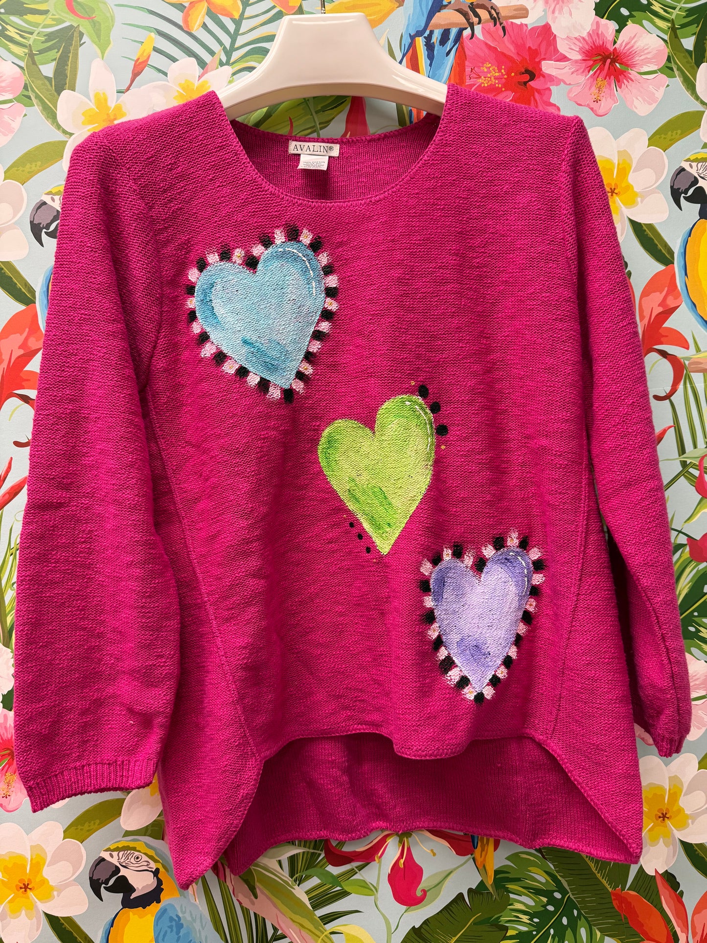 MoMo Sweater - Happy Hearts