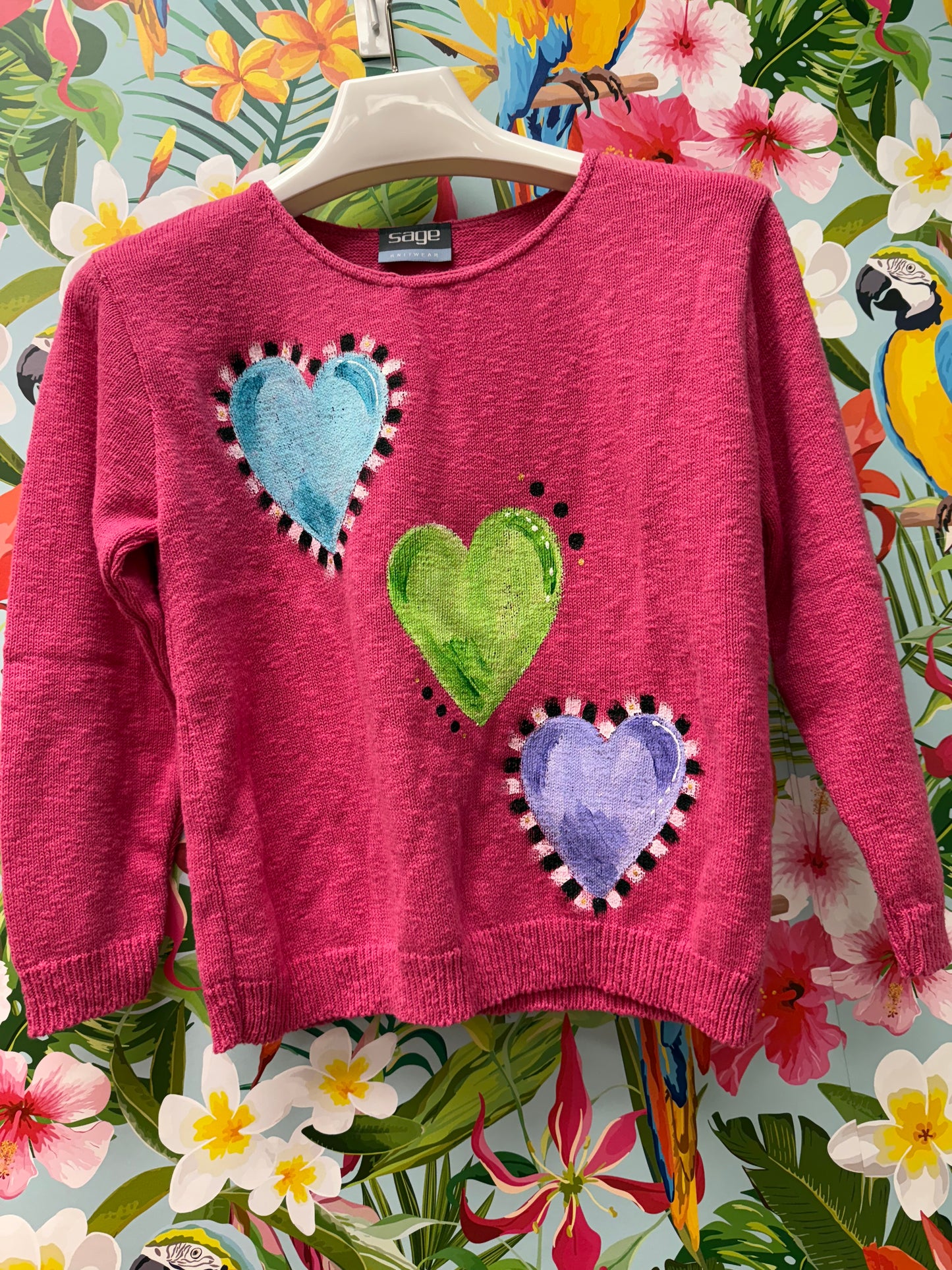 MoMo Sweater - Happy Hearts