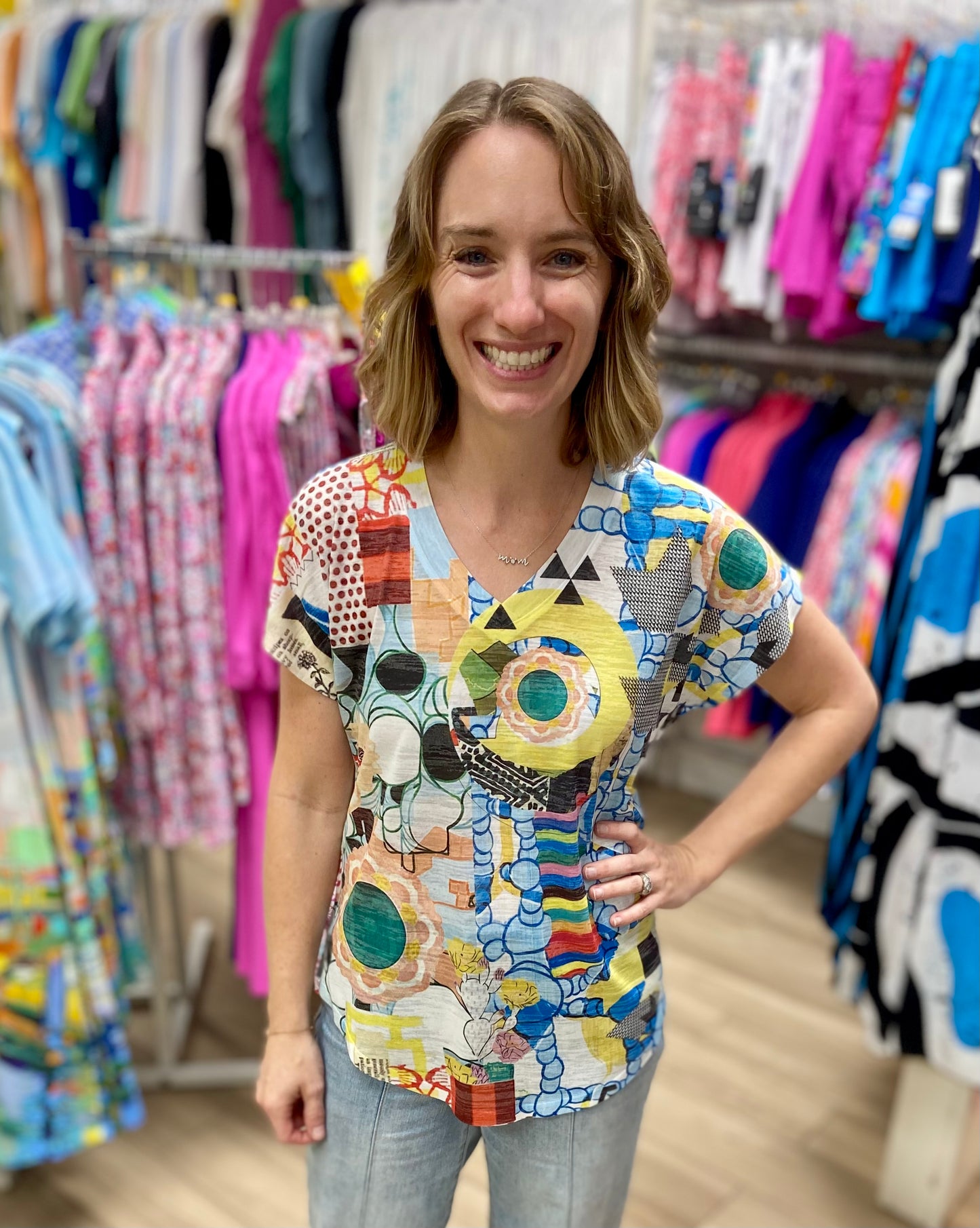 Inoah T1486CO Art Pop Top