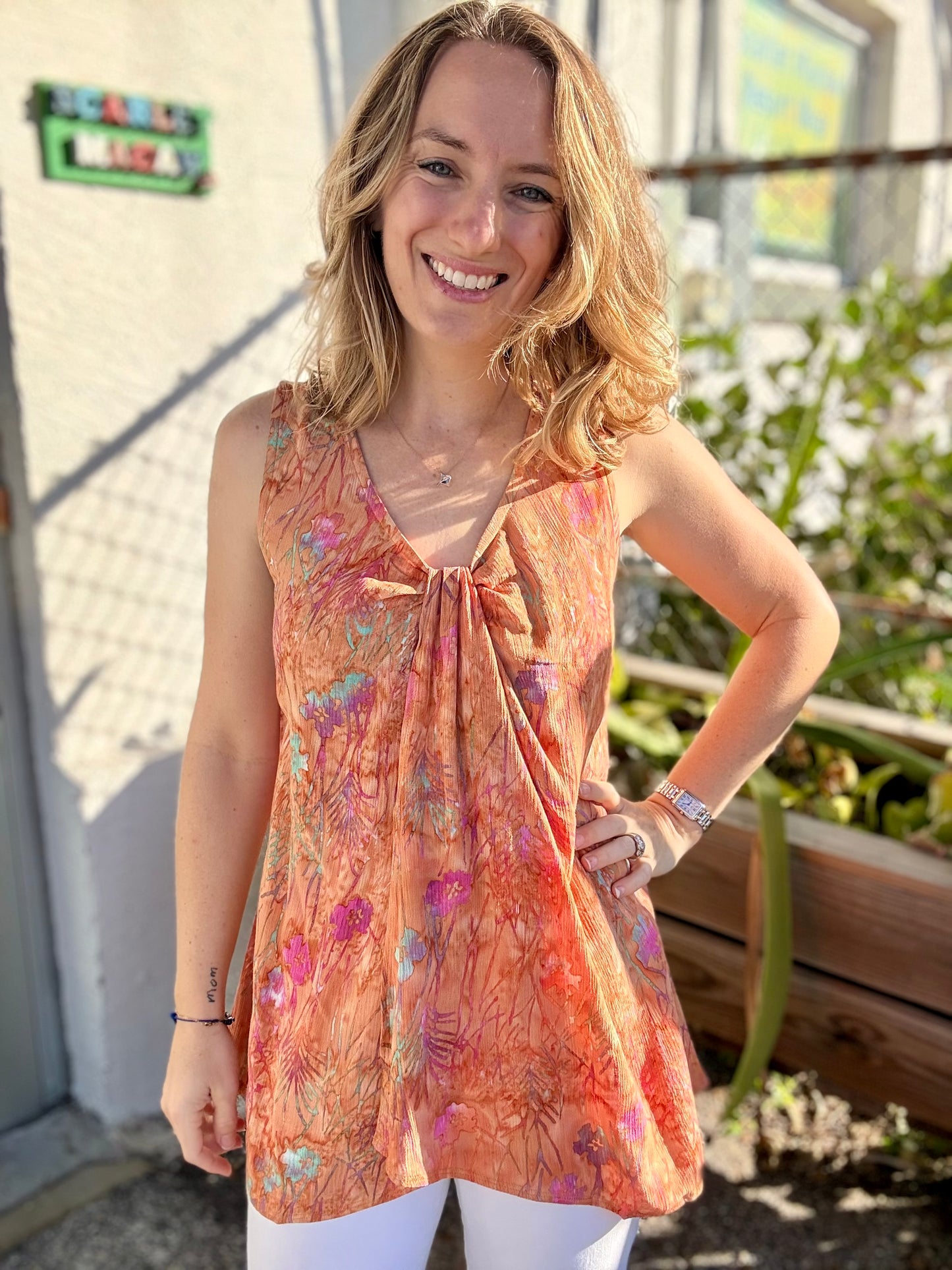 Lost River 942 Flowy Tank Top