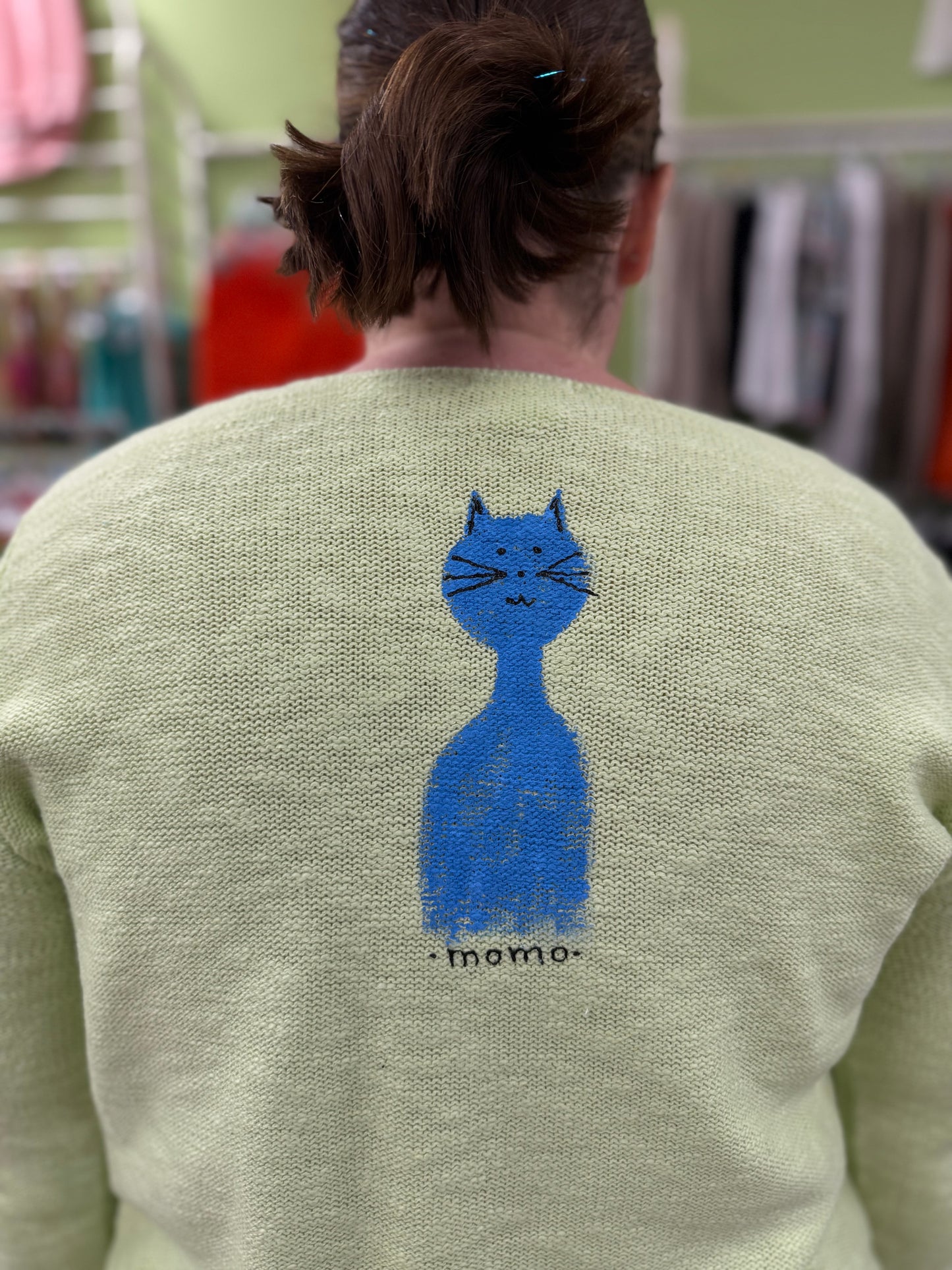 MoMo Sweater - Colorful Cats