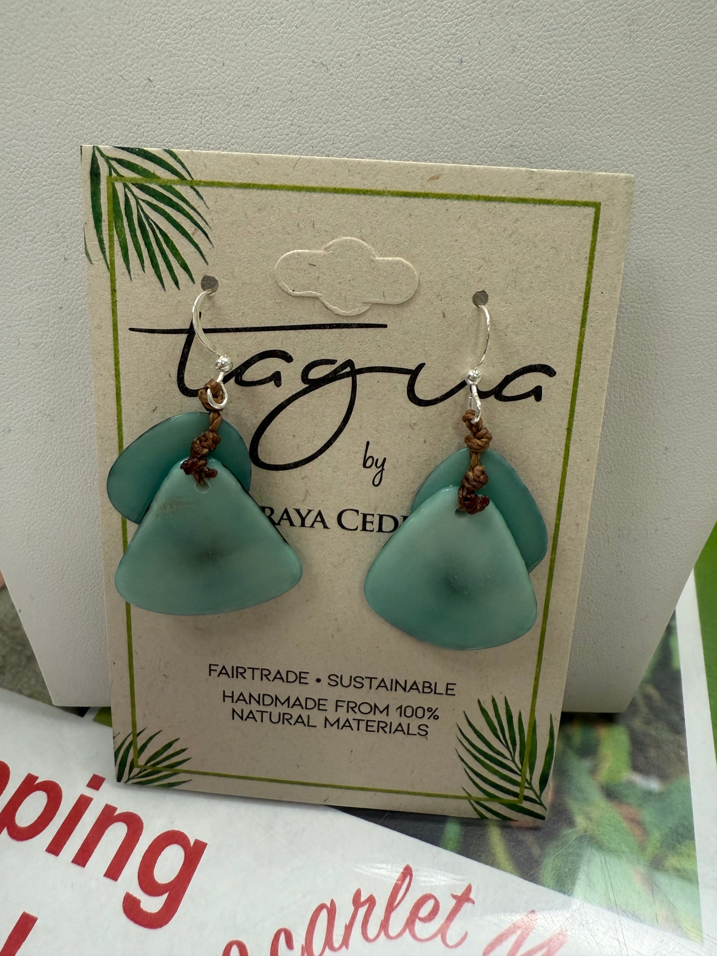Tagua Fiesta Earring