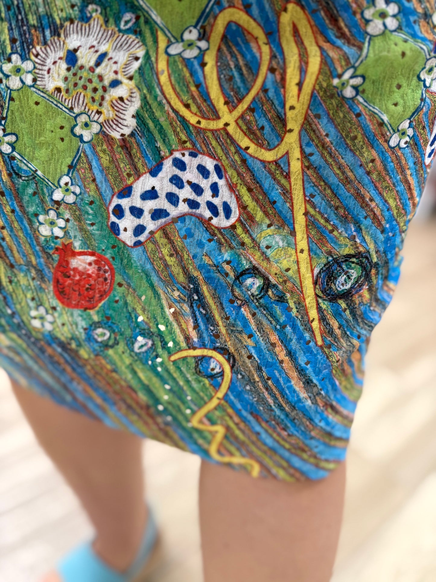 Inoah D587FR Retro Bloom Dress