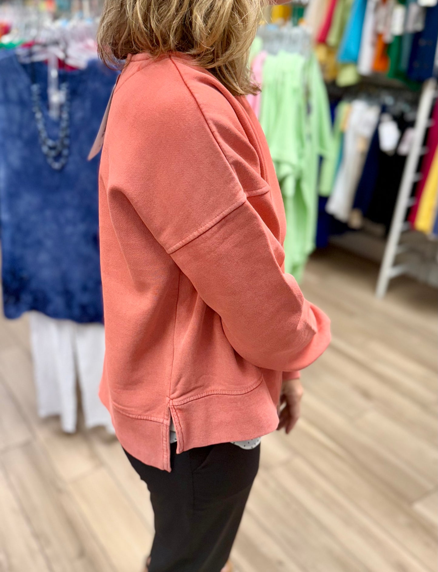 Chica-D Crop Sweatshirt