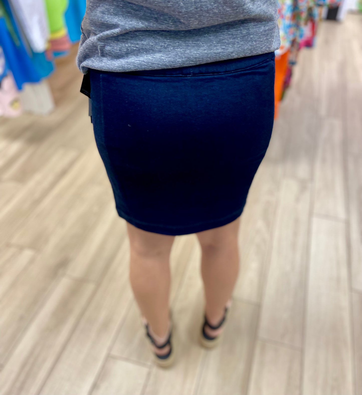 Liverpool LM6305KW Denim Skort