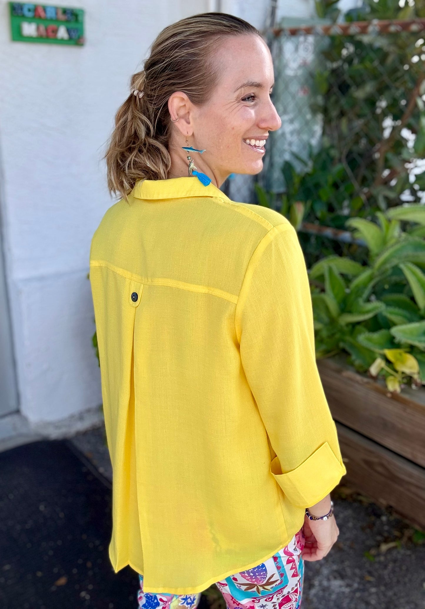 Fridaze AA375 Elle Button Top