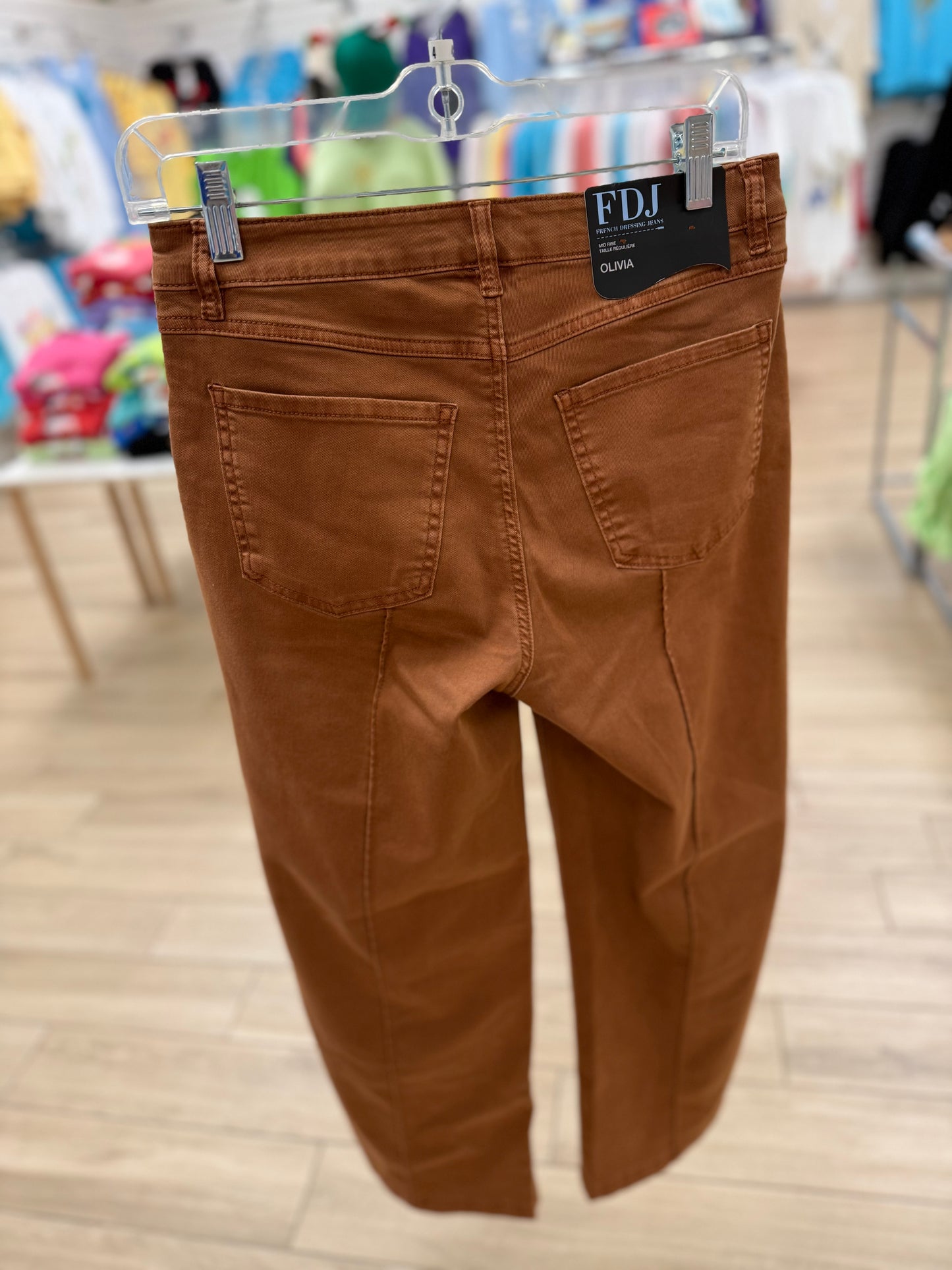 FDJ 2447511 Bronze Wide Leg Jean