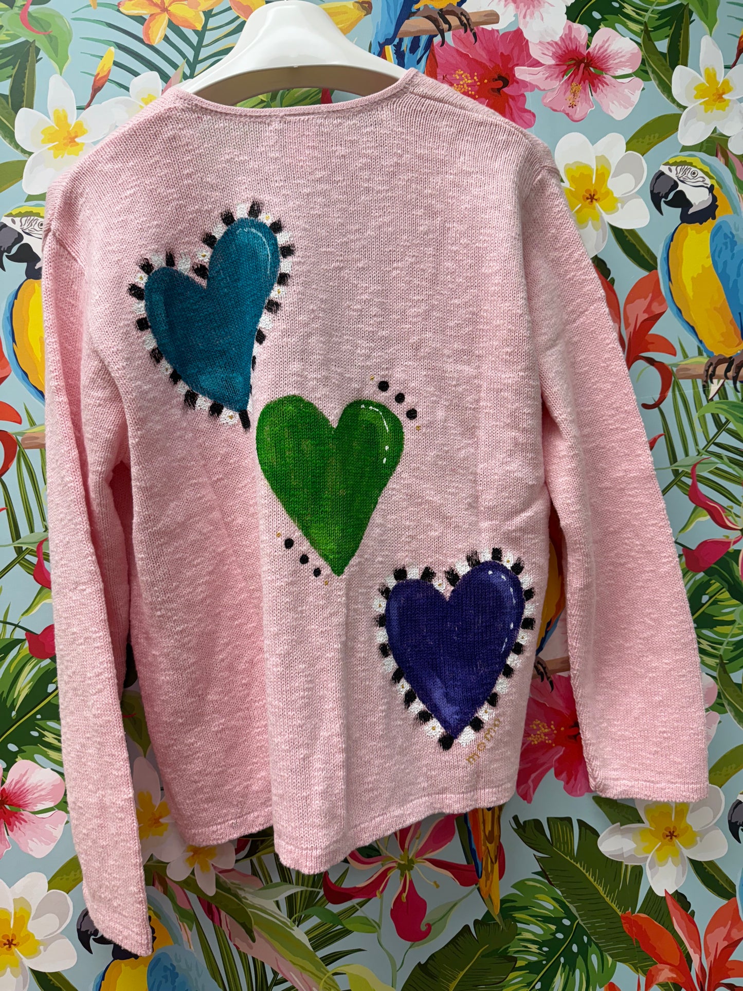 MoMo Sweater - Happy Hearts