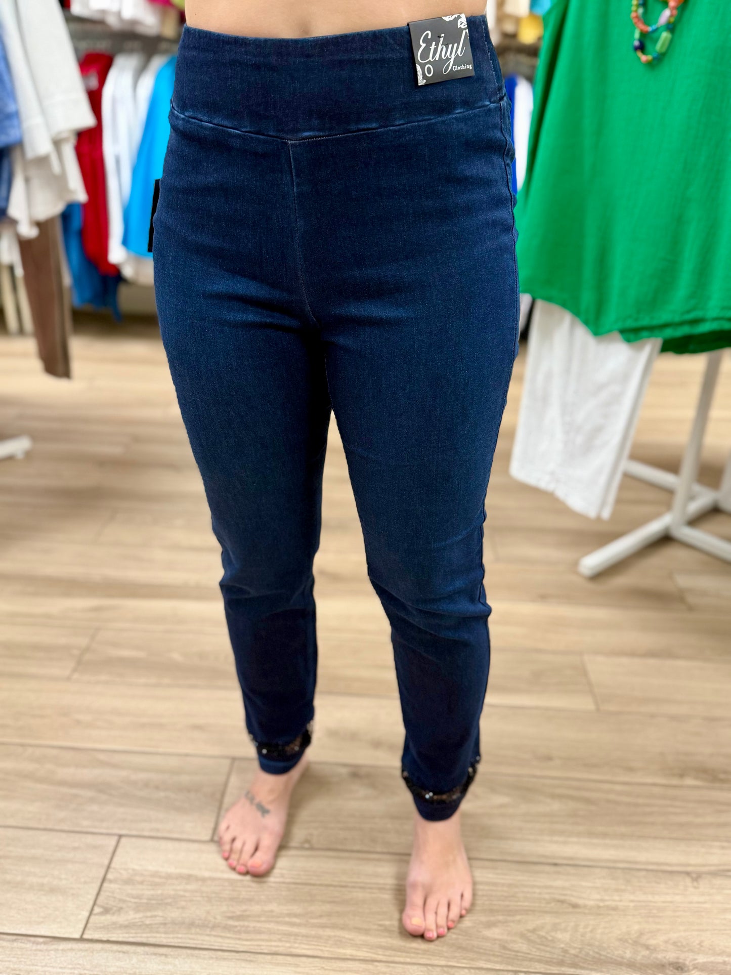 Euro Ethyl P30 Mesh Panel Jeans