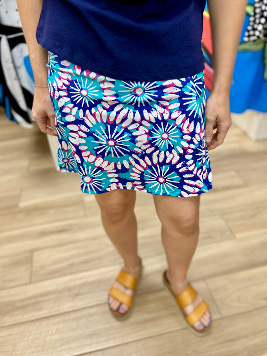 Capleton Road UPF Zip Side Skort