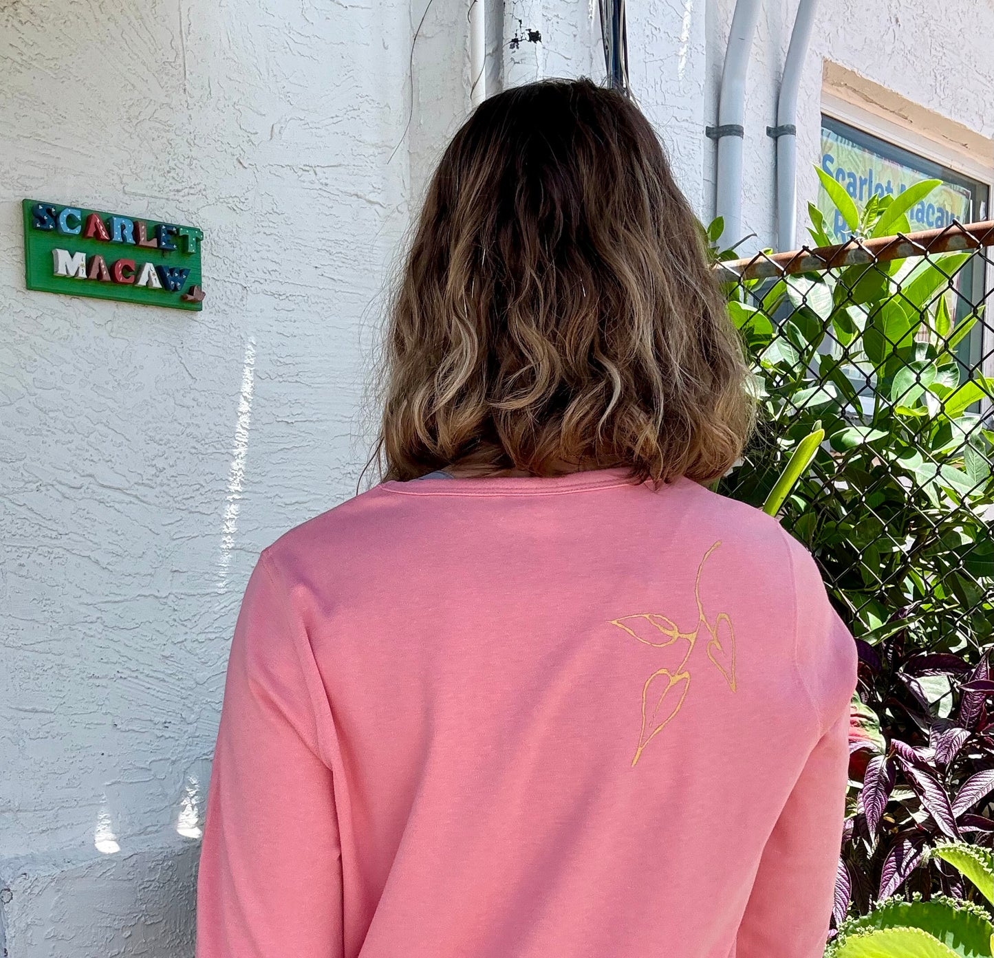 Peg Painted Wild Flower Fun Top
