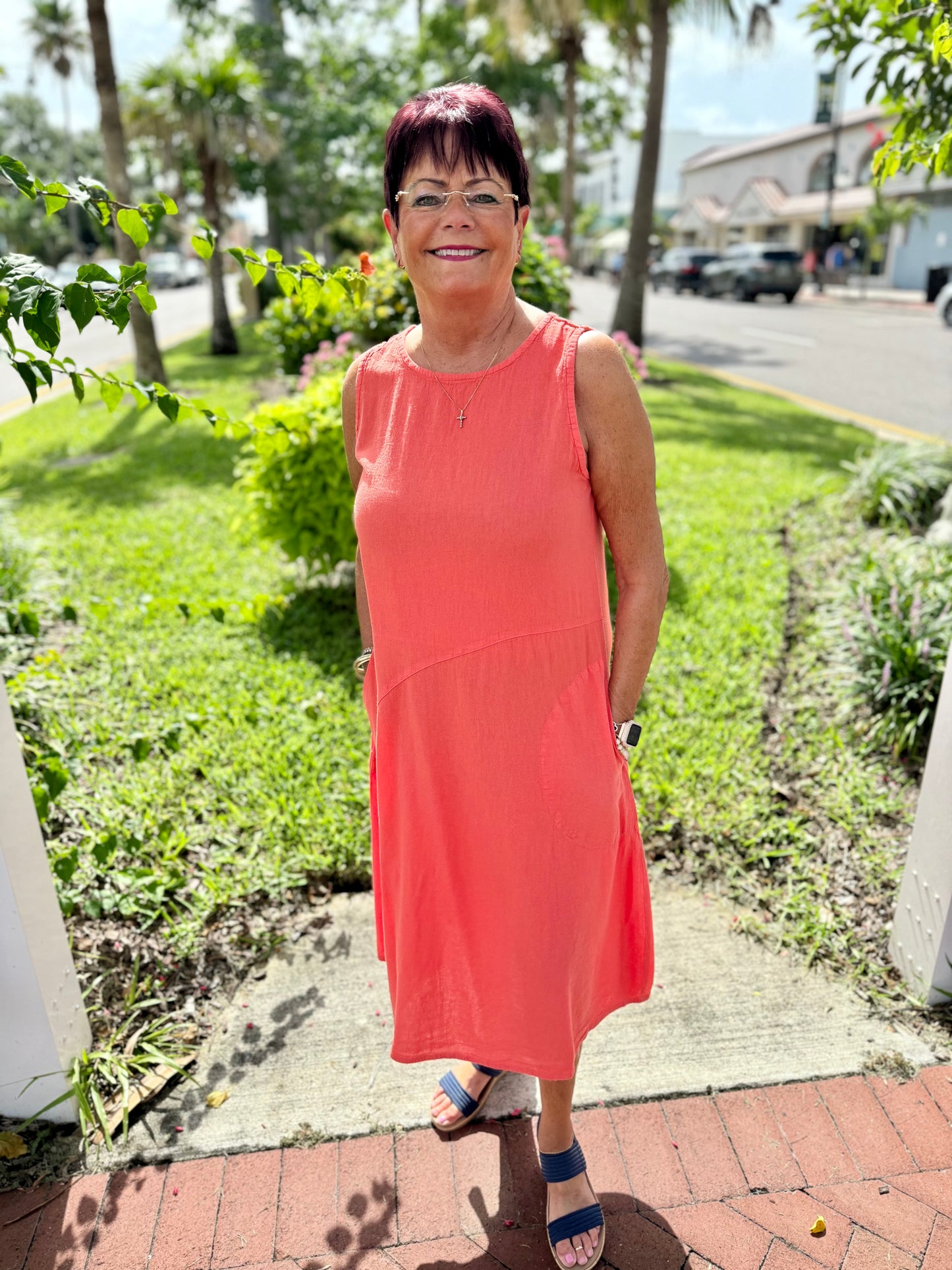 Maya Jones 1094 Midi Dress
