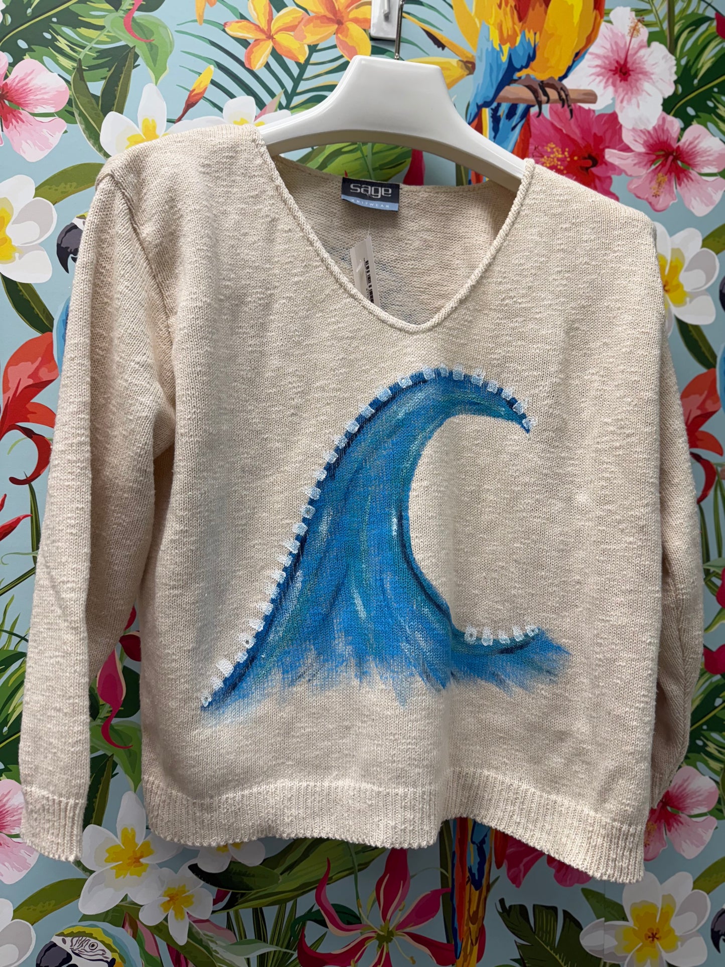 MoMo Sweater - Sea Spray