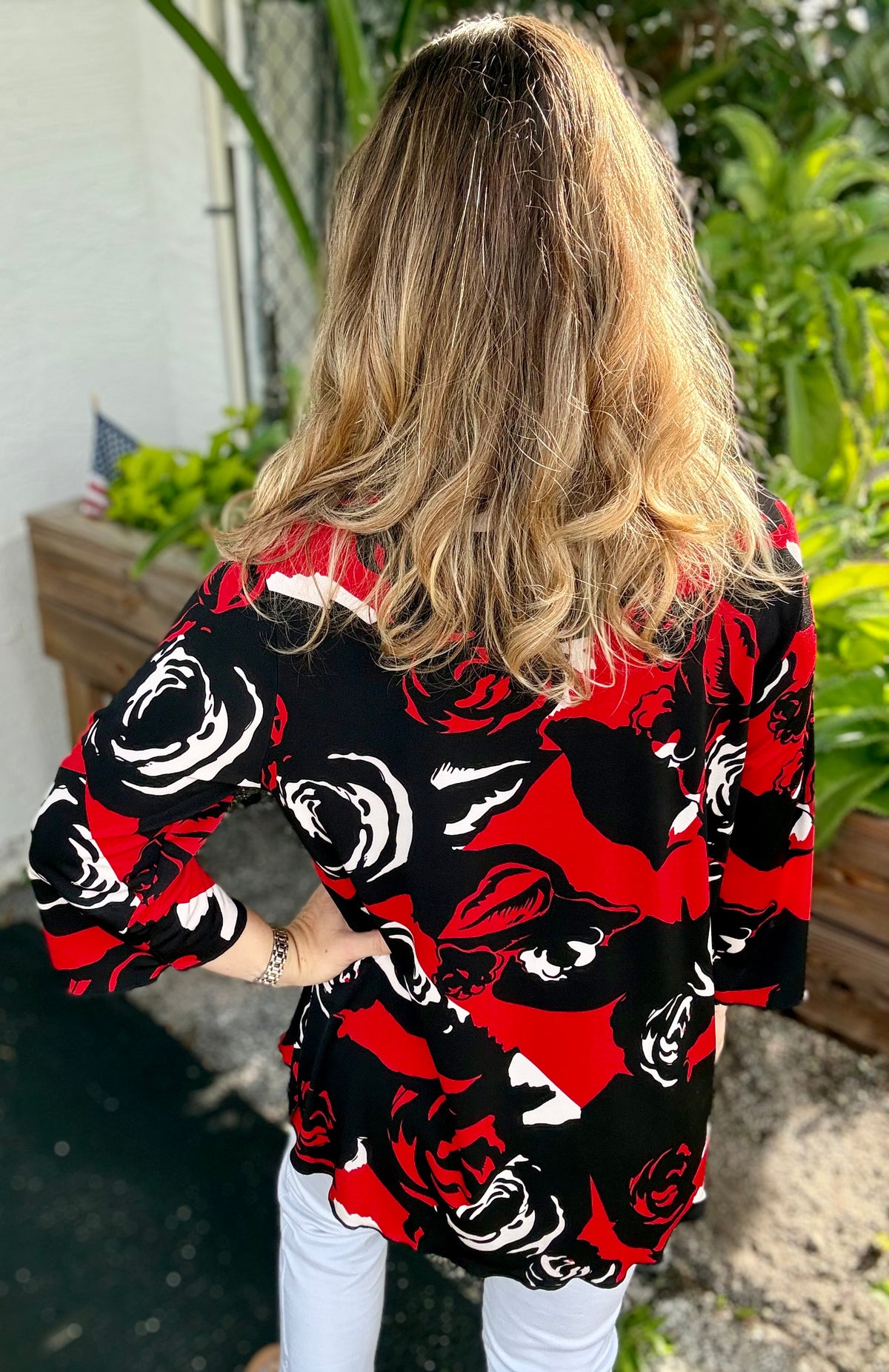 Jostar Merrow Roses Top