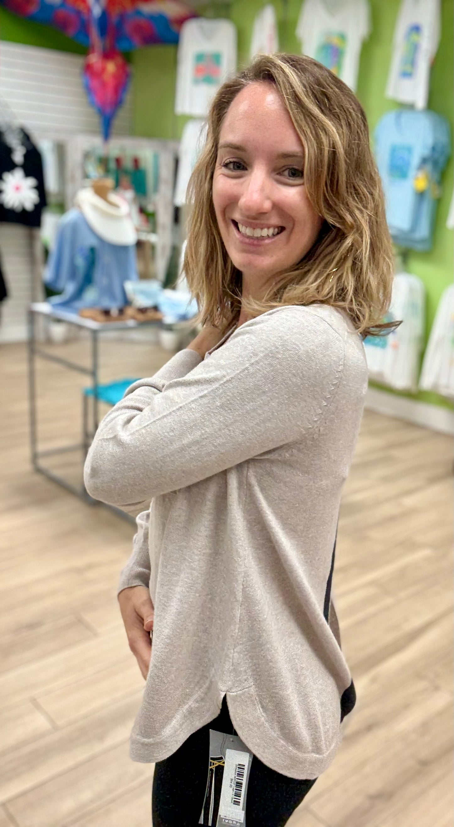 Hatley Jessie Stripe Back Sweater