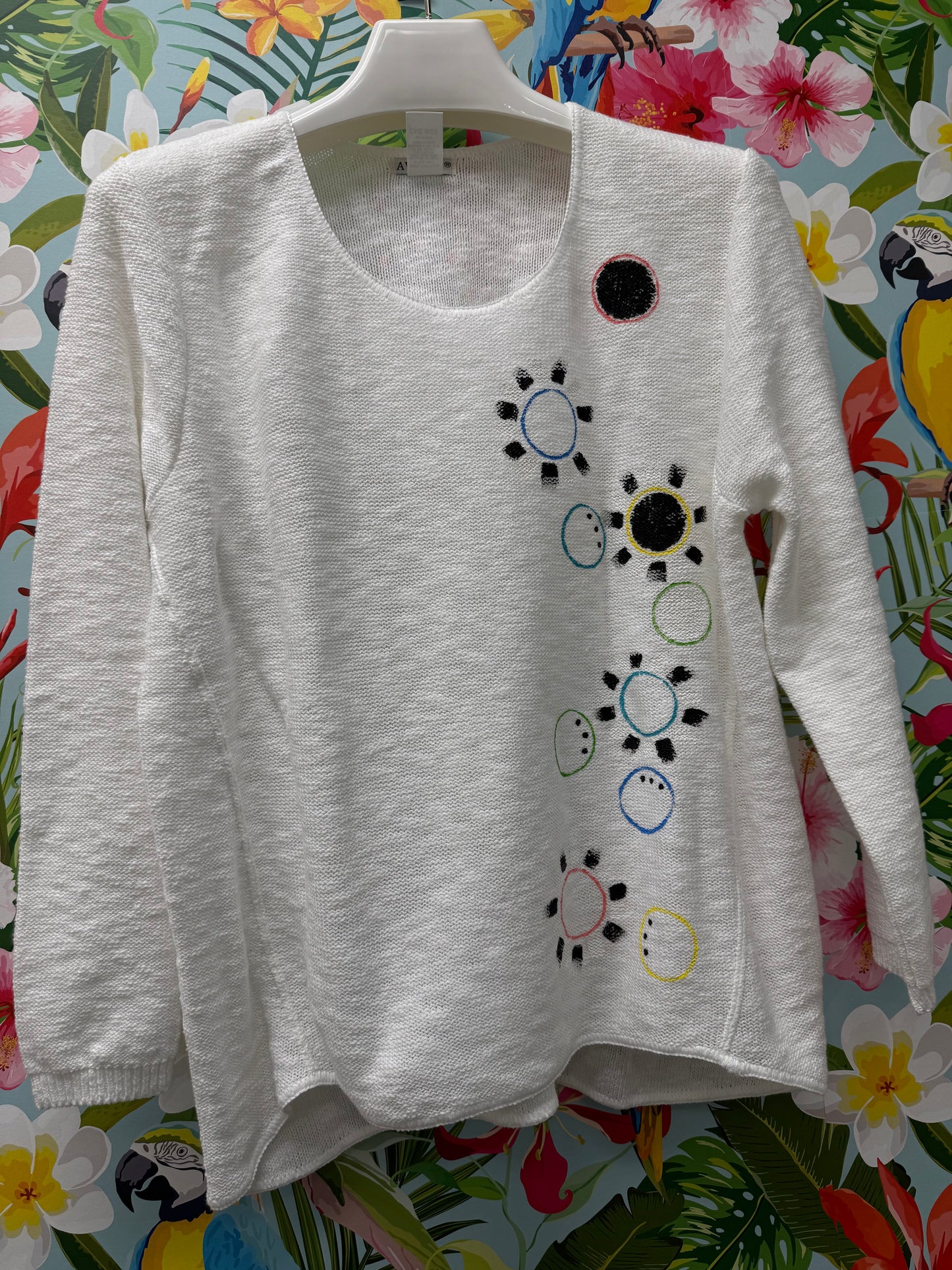 MoMo Sweater - Happy Daze Dots