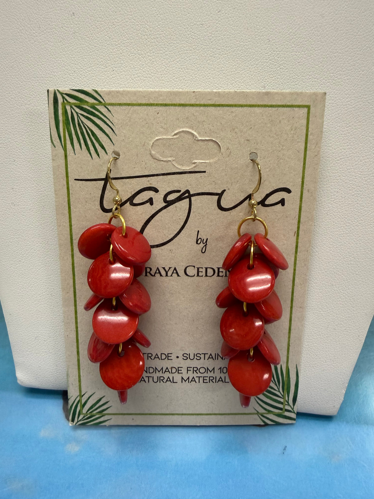 Tagua Eloisa Earrings