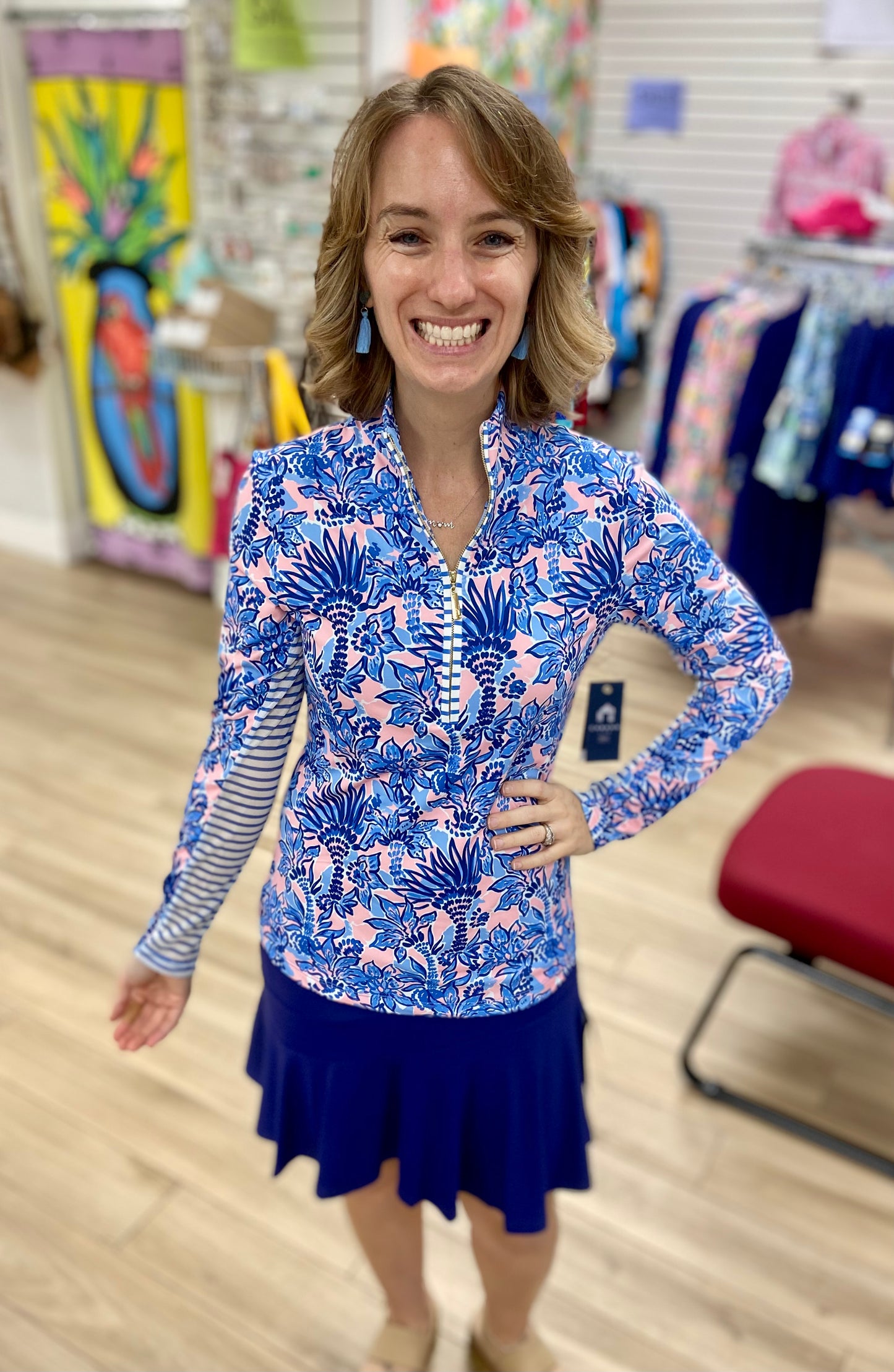 Cabana Life 594 1/4 Zip Sport Top
