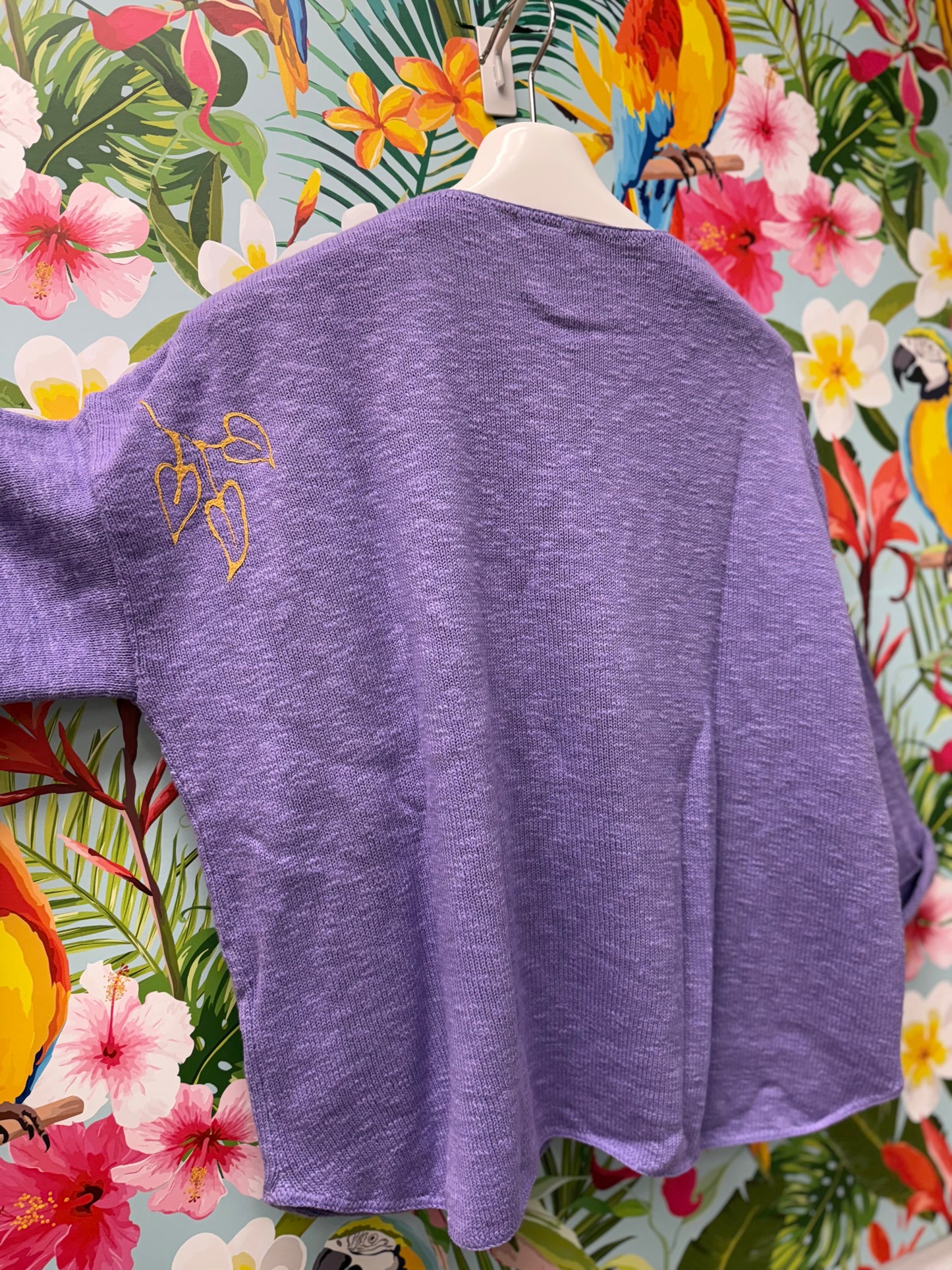 Peg Painted Sweater - Tulip Trio