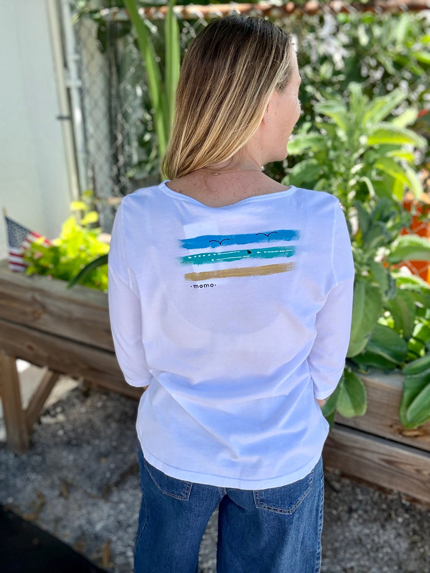 MoMo 8276 Painted Shark Tooth Top