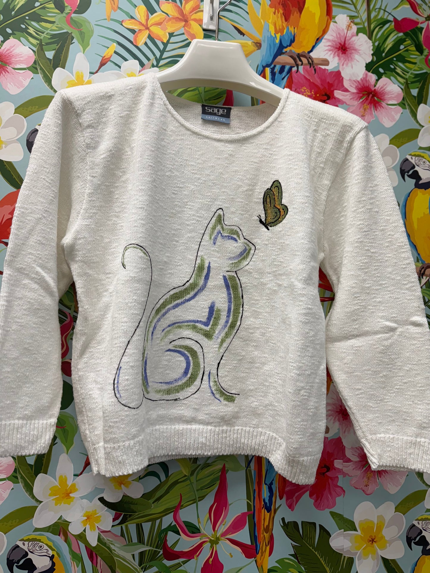 LisaLou Painted Cat Sweater