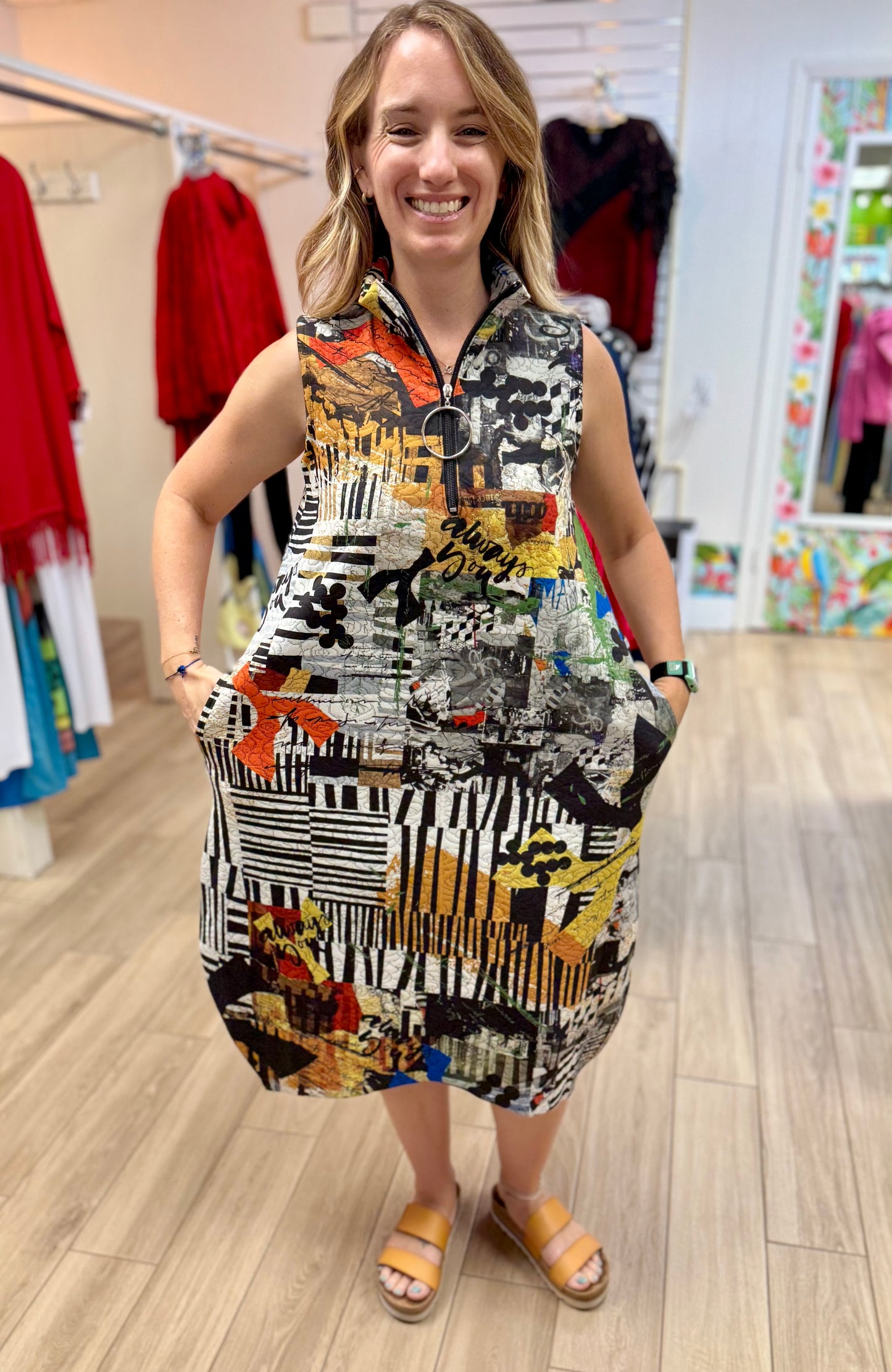 Inoah D502NB Always You Bubble Dress