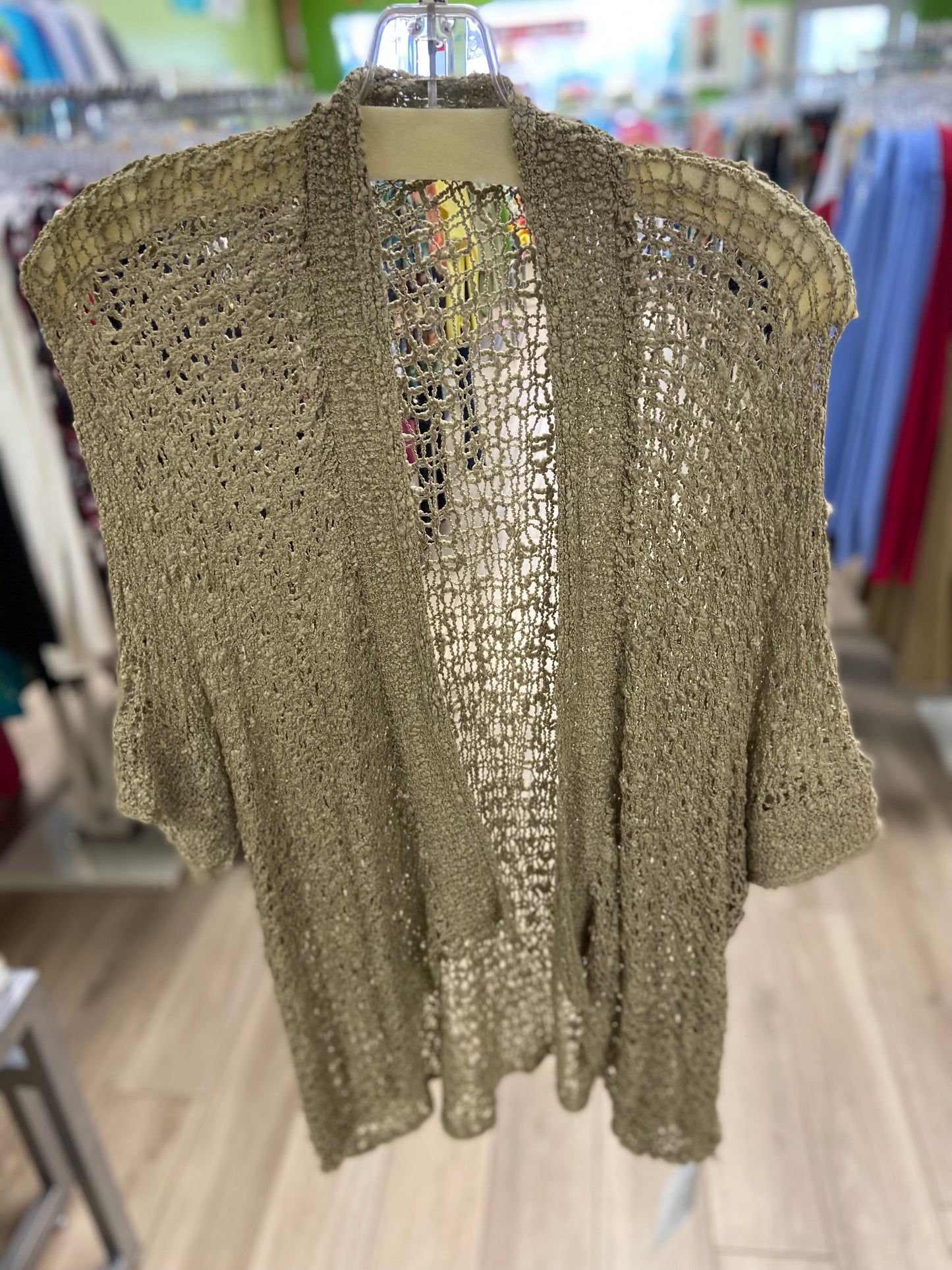 Lost River 2041P One Size Short Sleeve Shrug