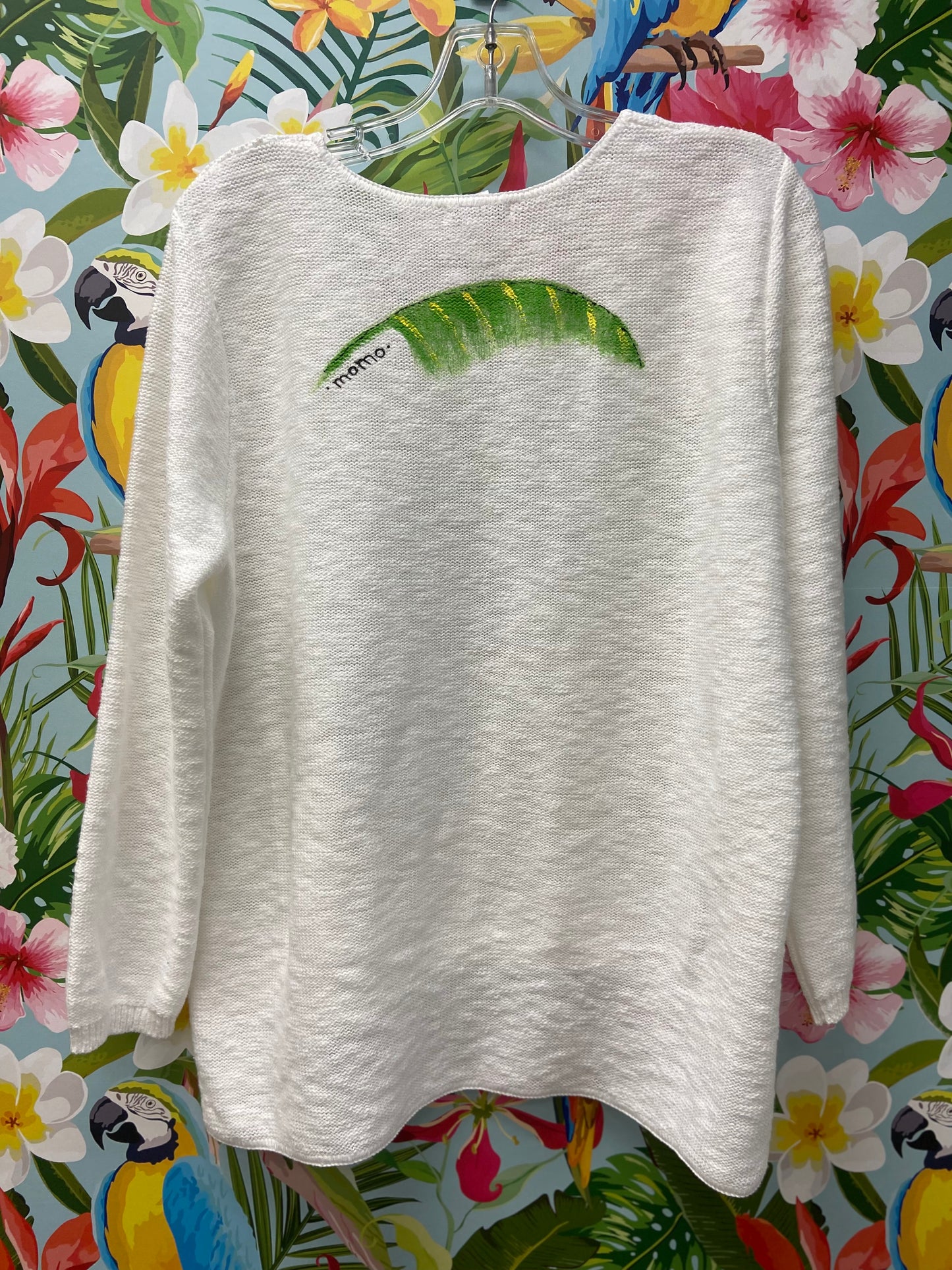 MoMo Sweater - Pop Palm Trio