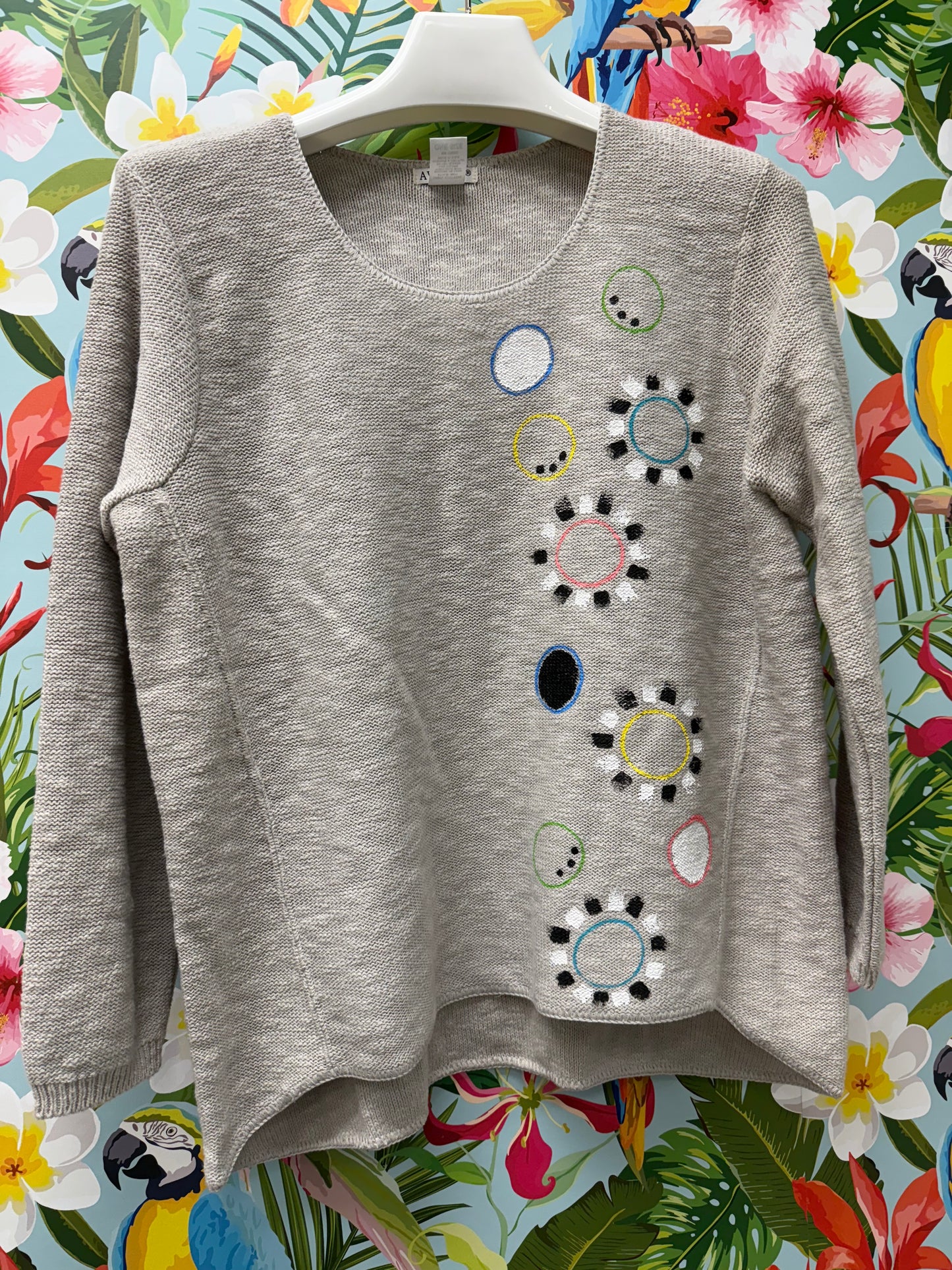 MoMo Sweater - Happy Daze Dots
