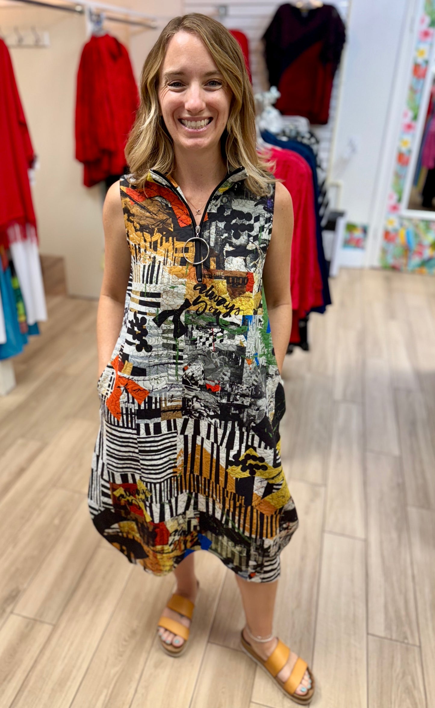 Inoah D502NB Always You Bubble Dress