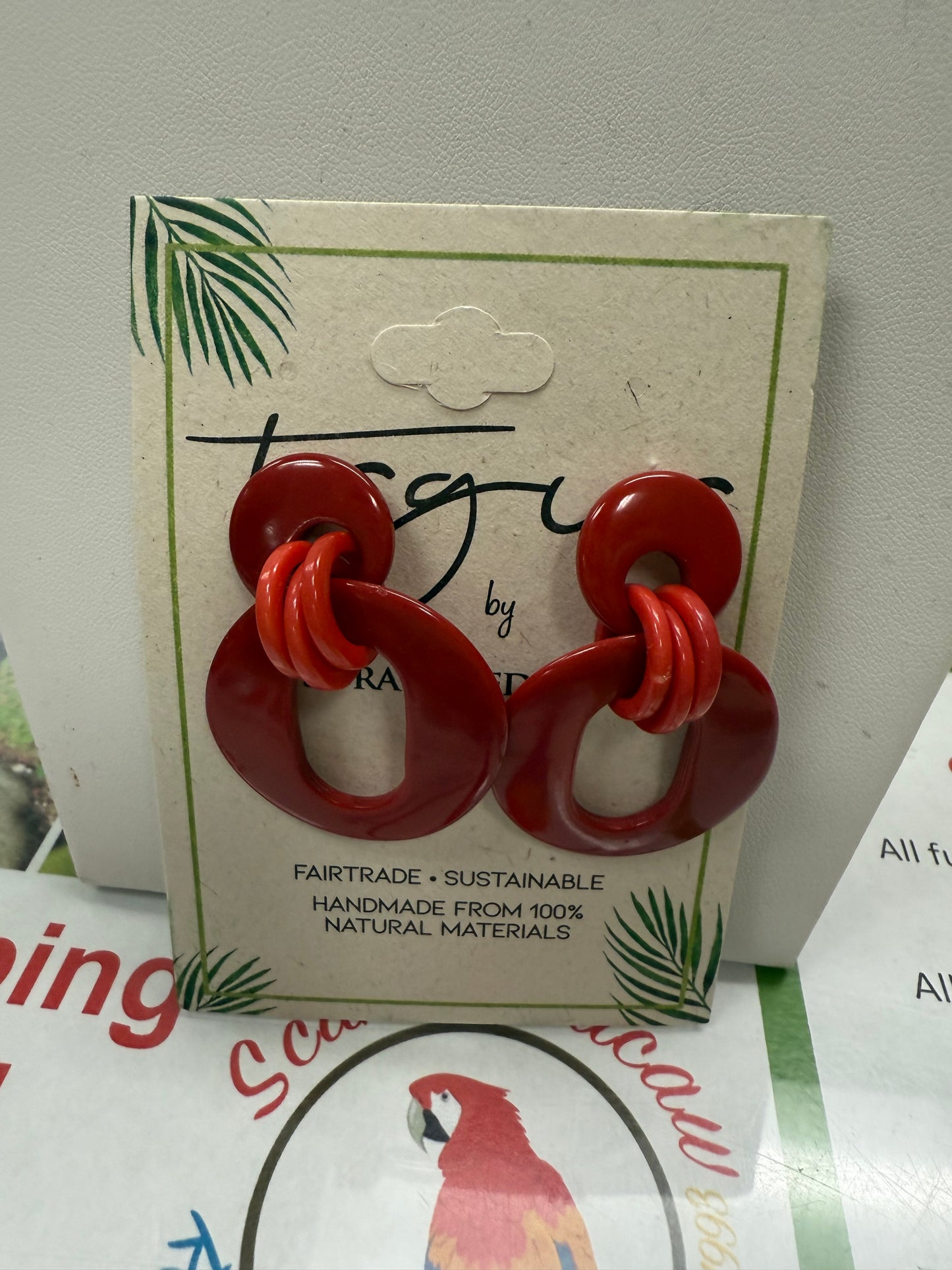 Tagua Wanda Earring