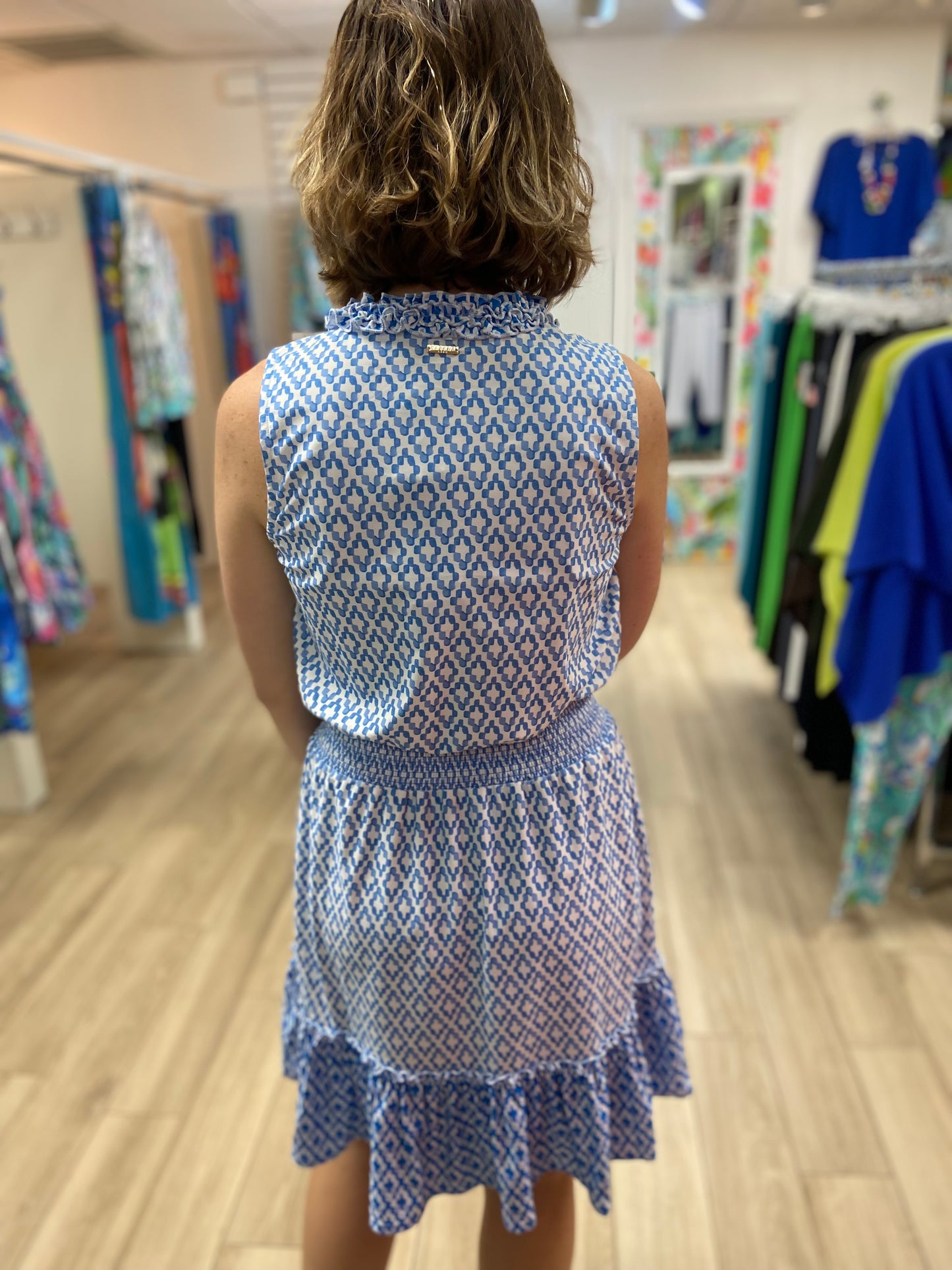 Cabana Life UPF Smocked Waist Dress
