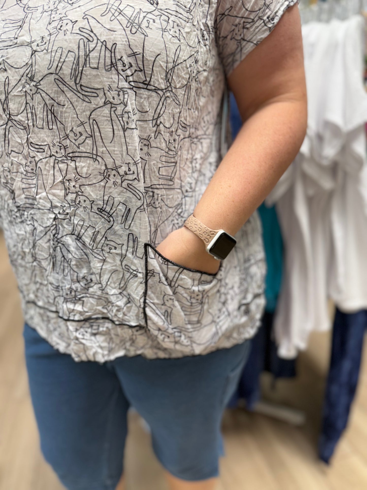 Jess & Jane RC8 Crinkle Top