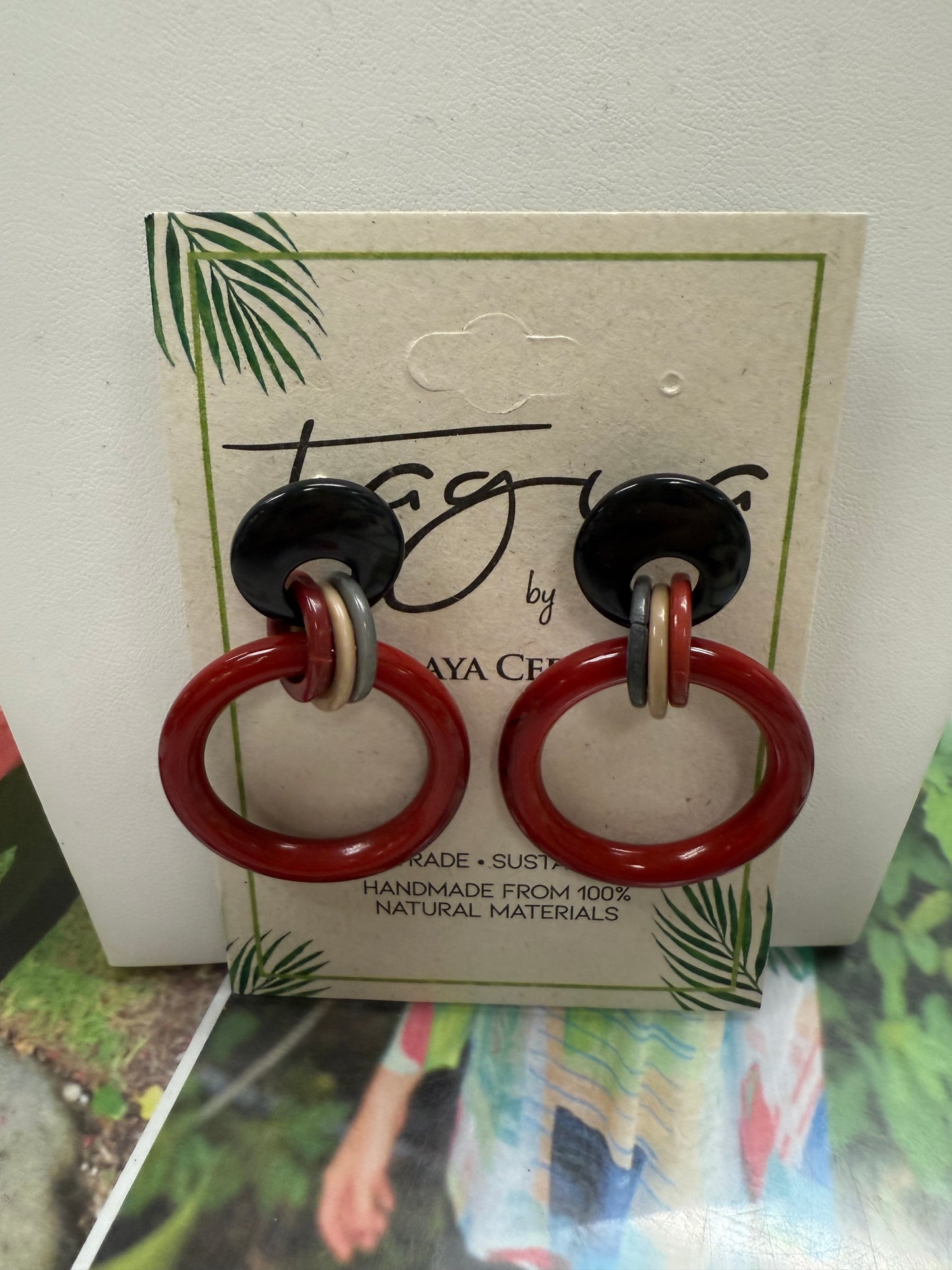 Tagua Freya Earring