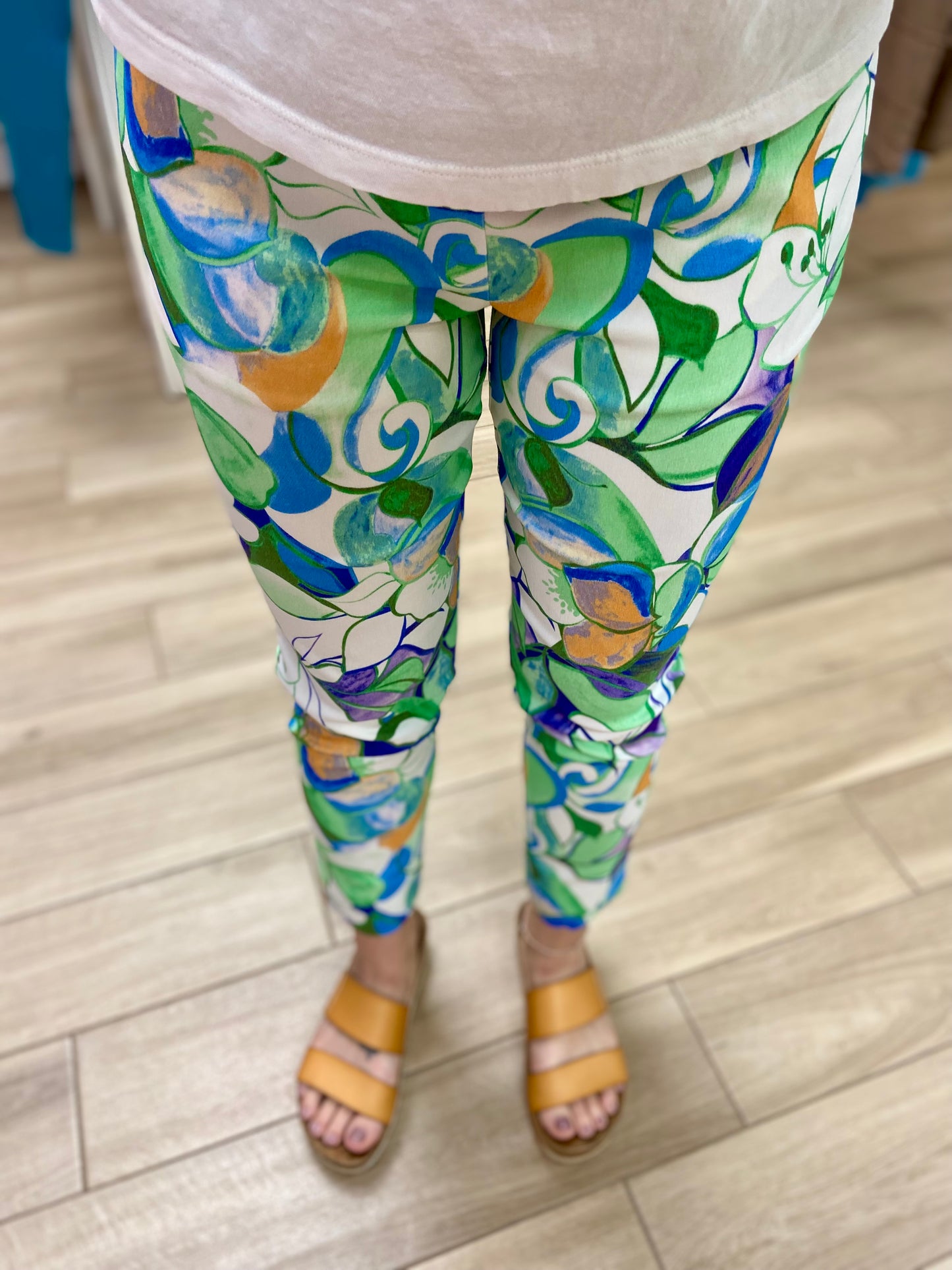 GG Jeans 98009 Print Stretch Pant