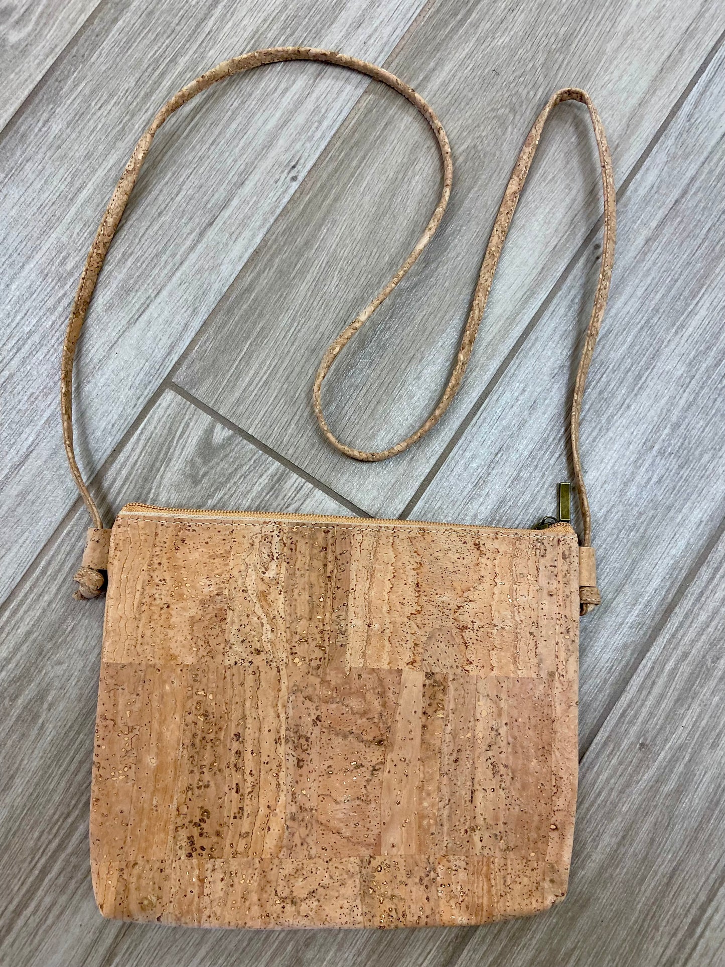 Meninas P258 Cork Floral Shoulder Bag