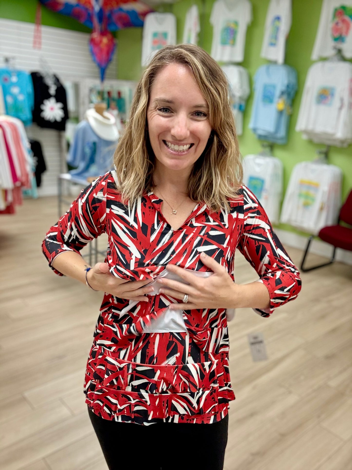 Fashque T2709 Ruffle Top