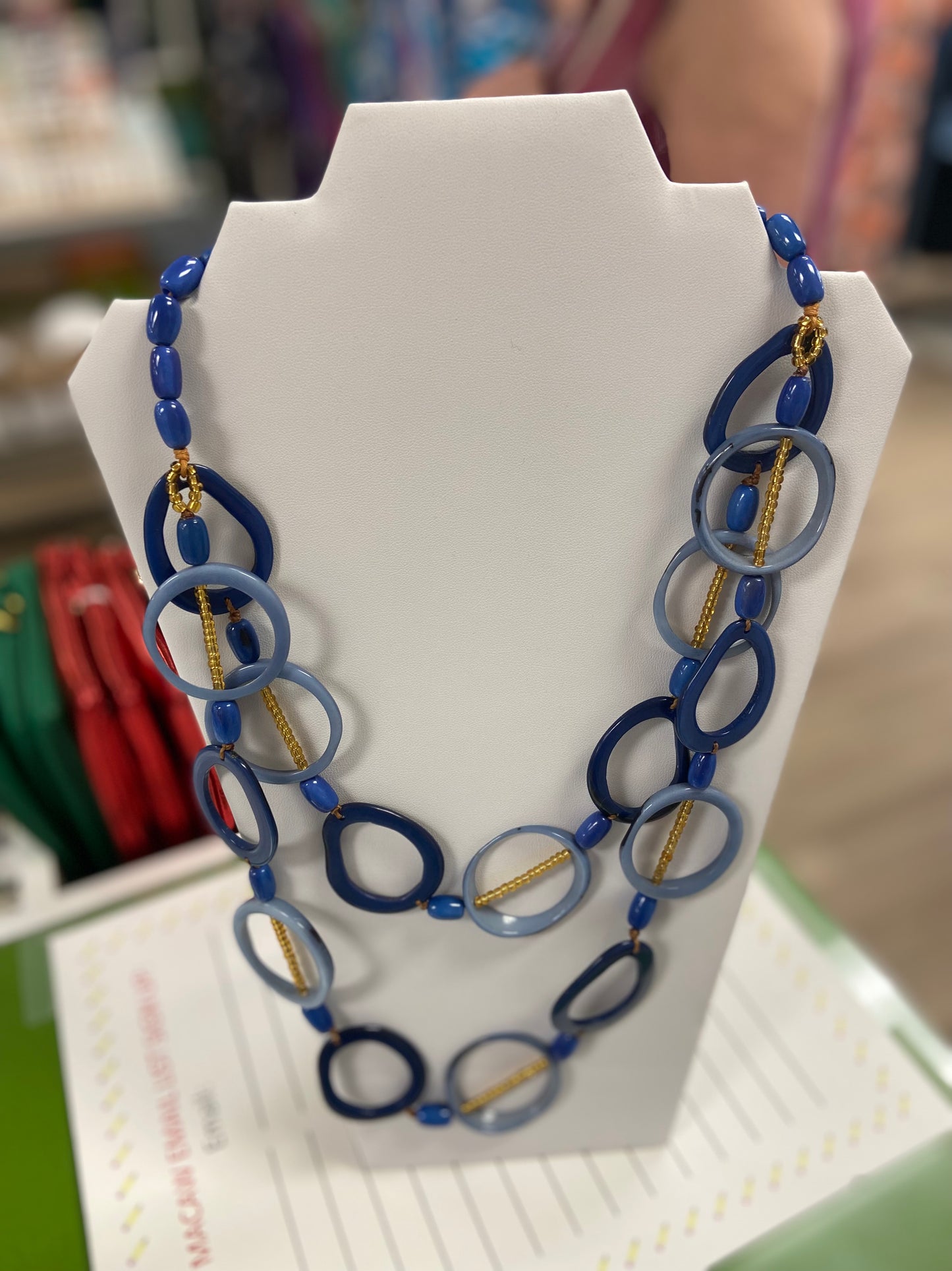 Tagua Gemma Necklace