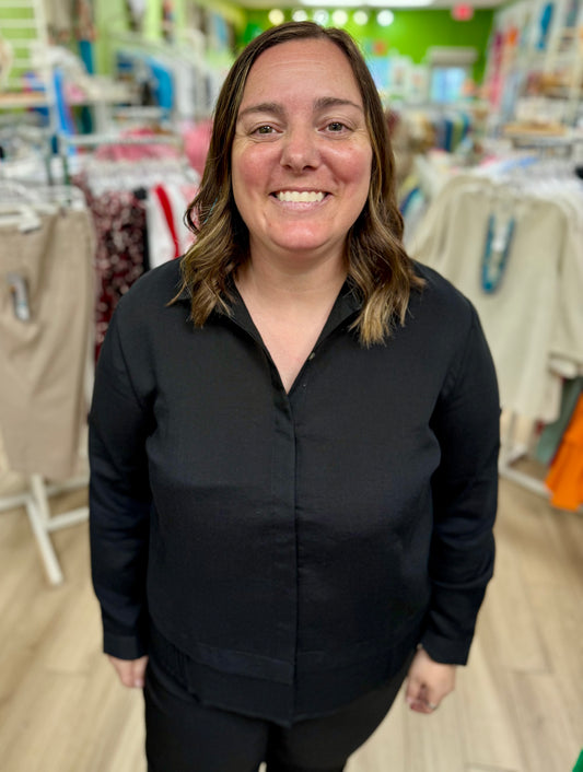 Fridaze AA295 Zoey Pleat Hem Jacket