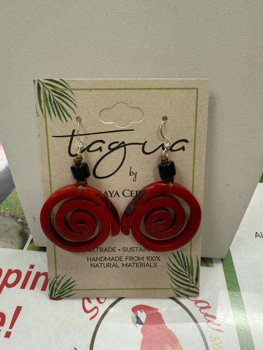 Tagua Gary Earring
