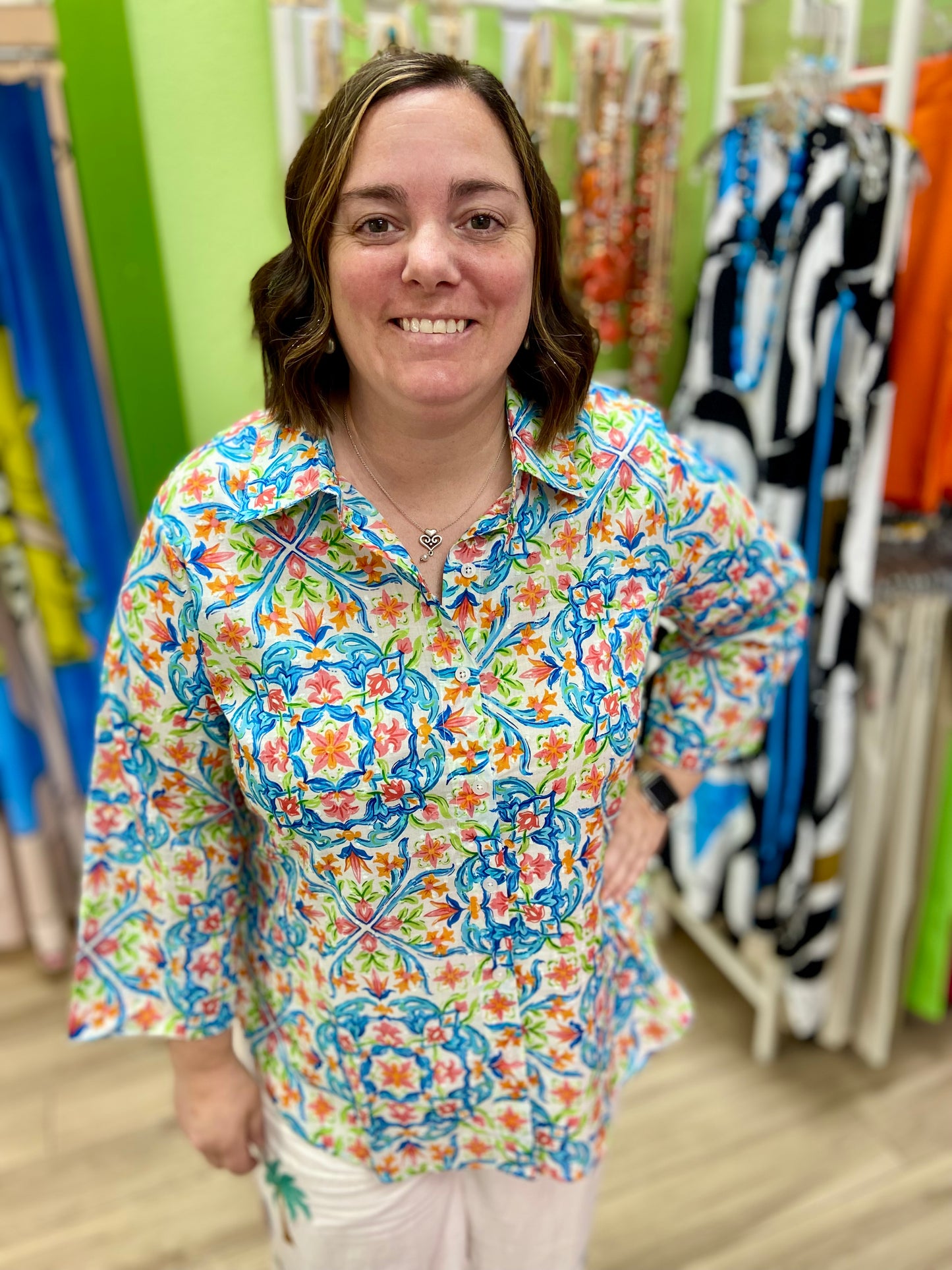 Moda Posa Rosalia Top