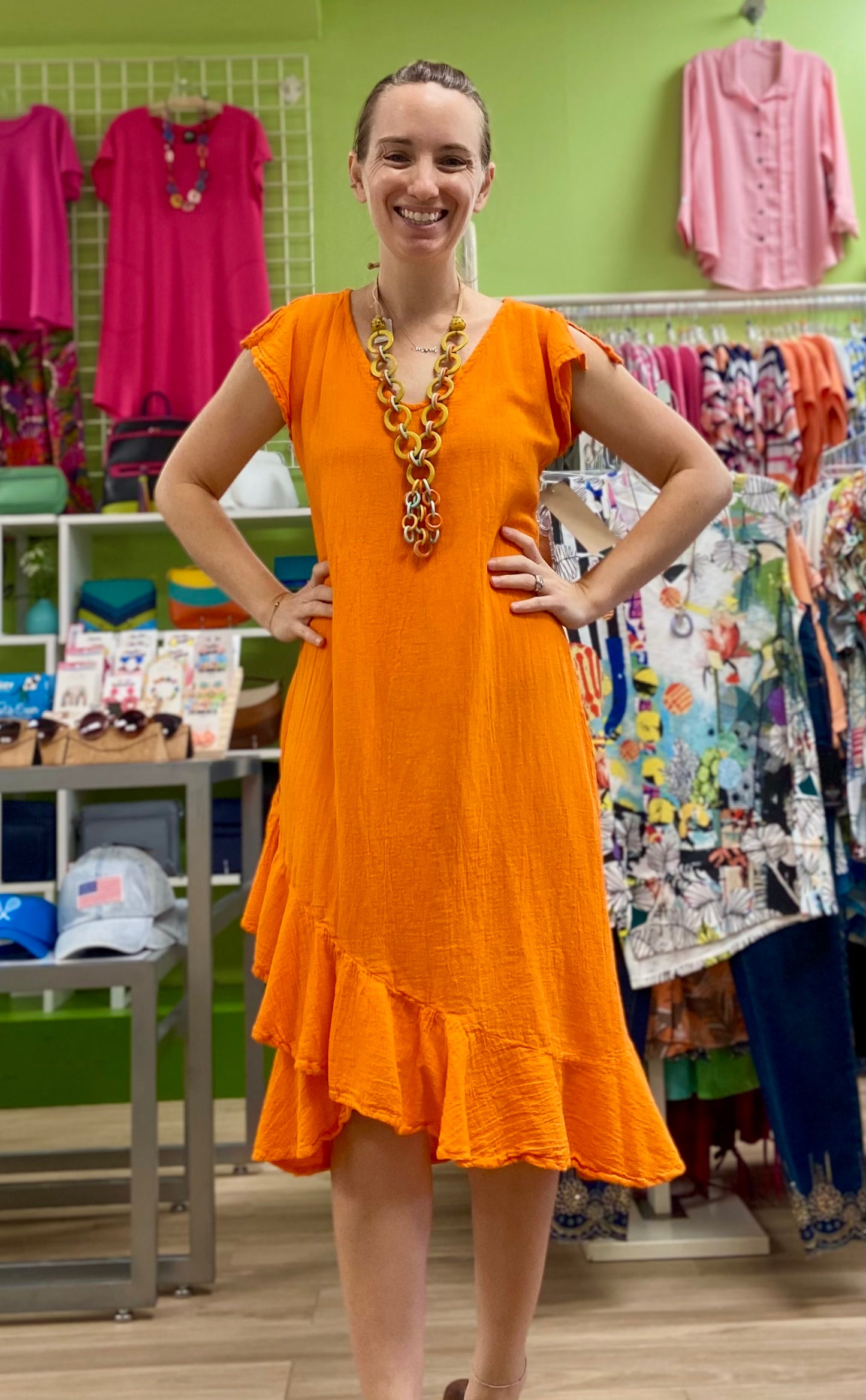 Dunes Tantalo Flutter Dress