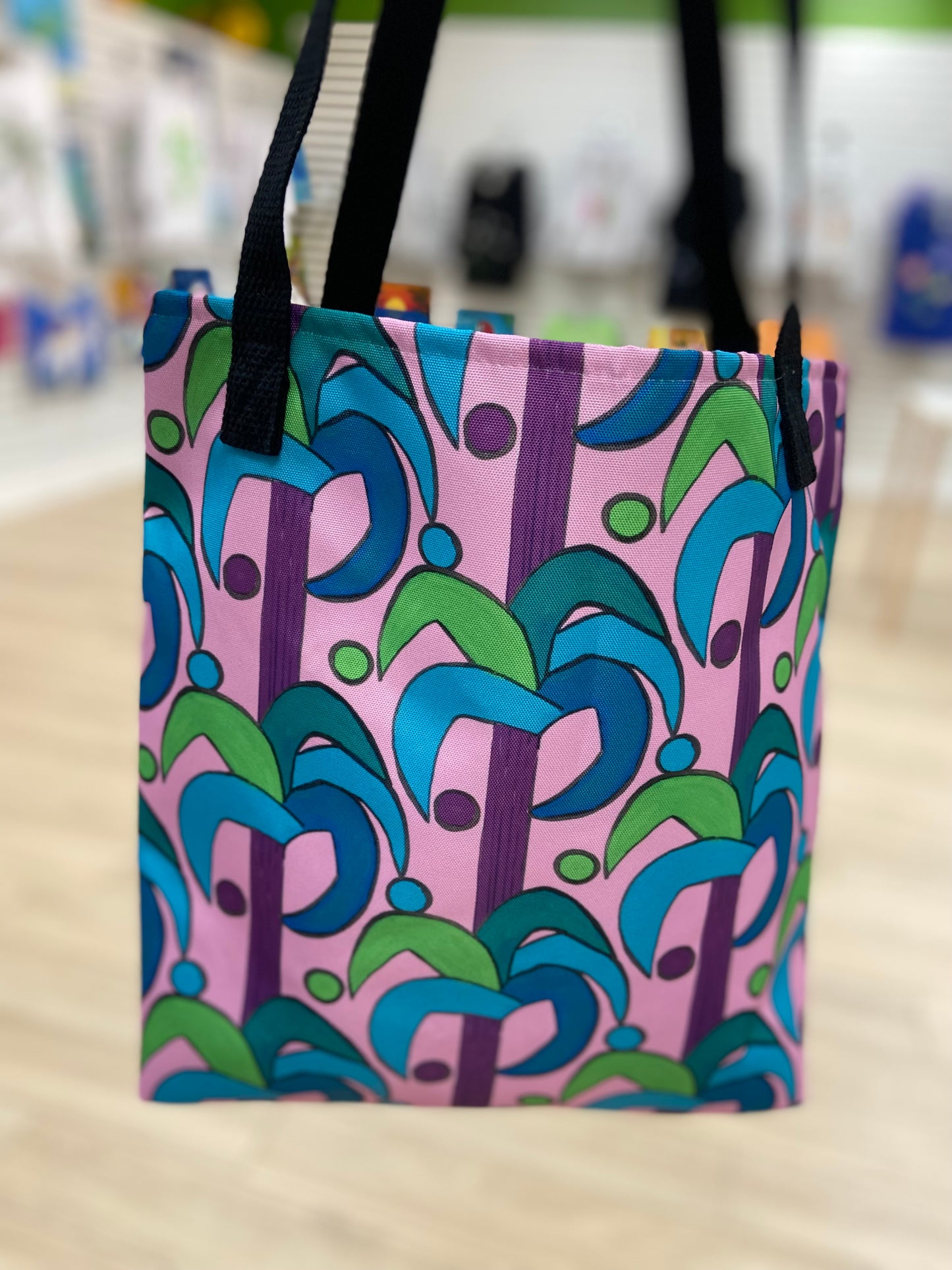 Peg Artist Print Tote Bags